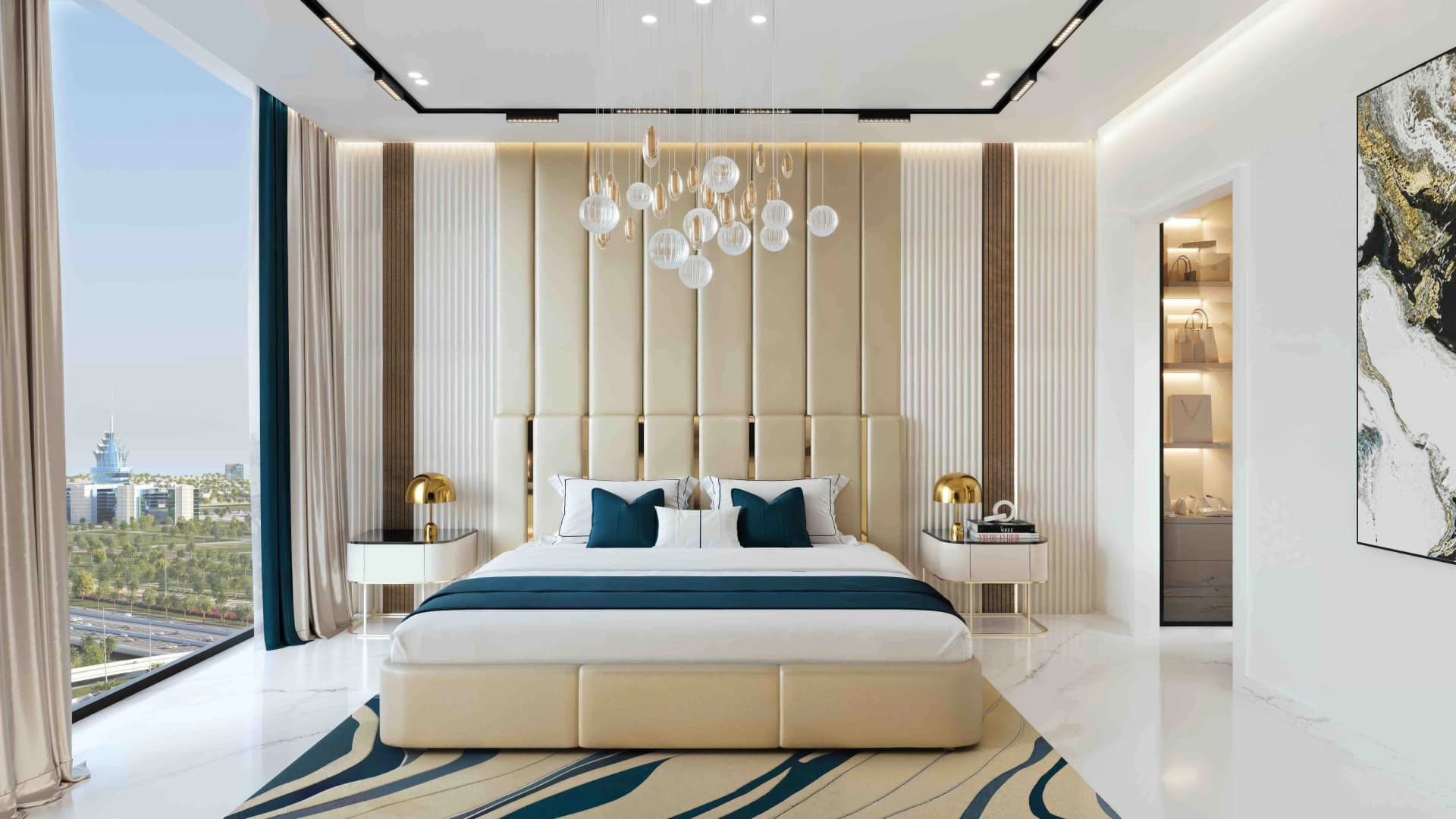 Oasiz 1 - Bedroom Interior | Danube Properties