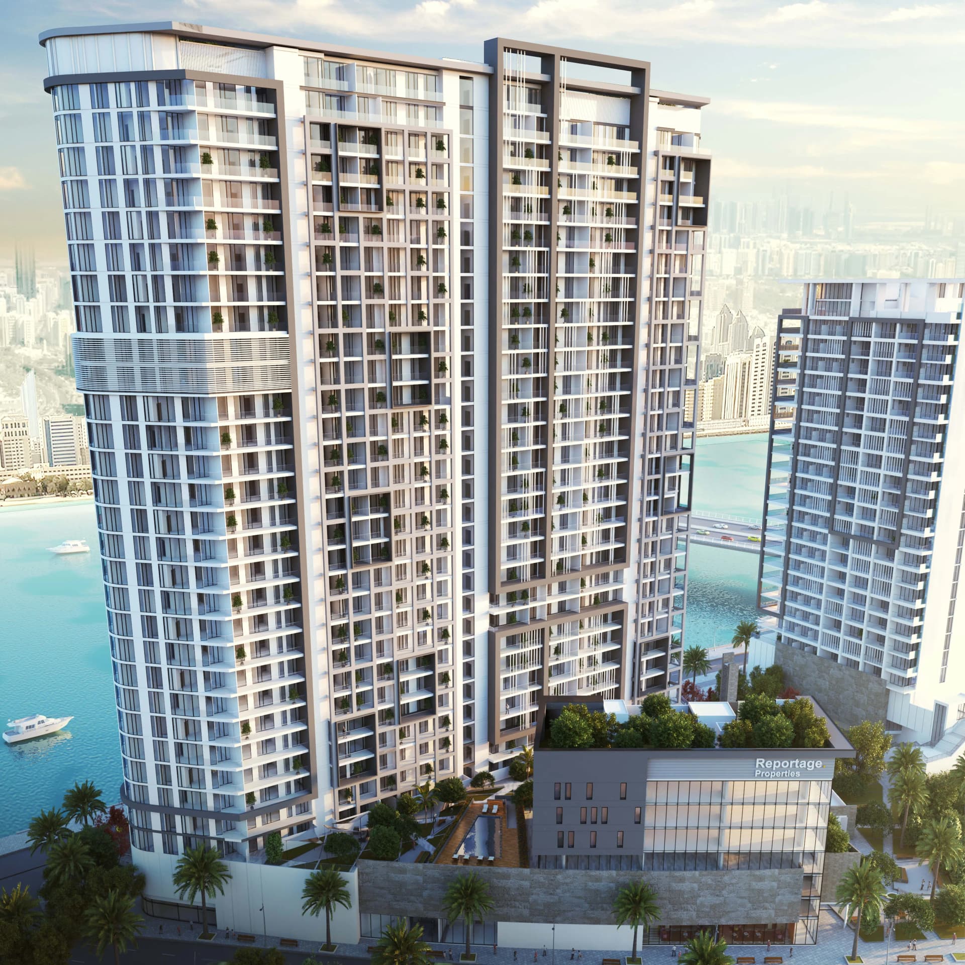 Al Maryah Vista 2 - Exterior Facade | Reportage Properties