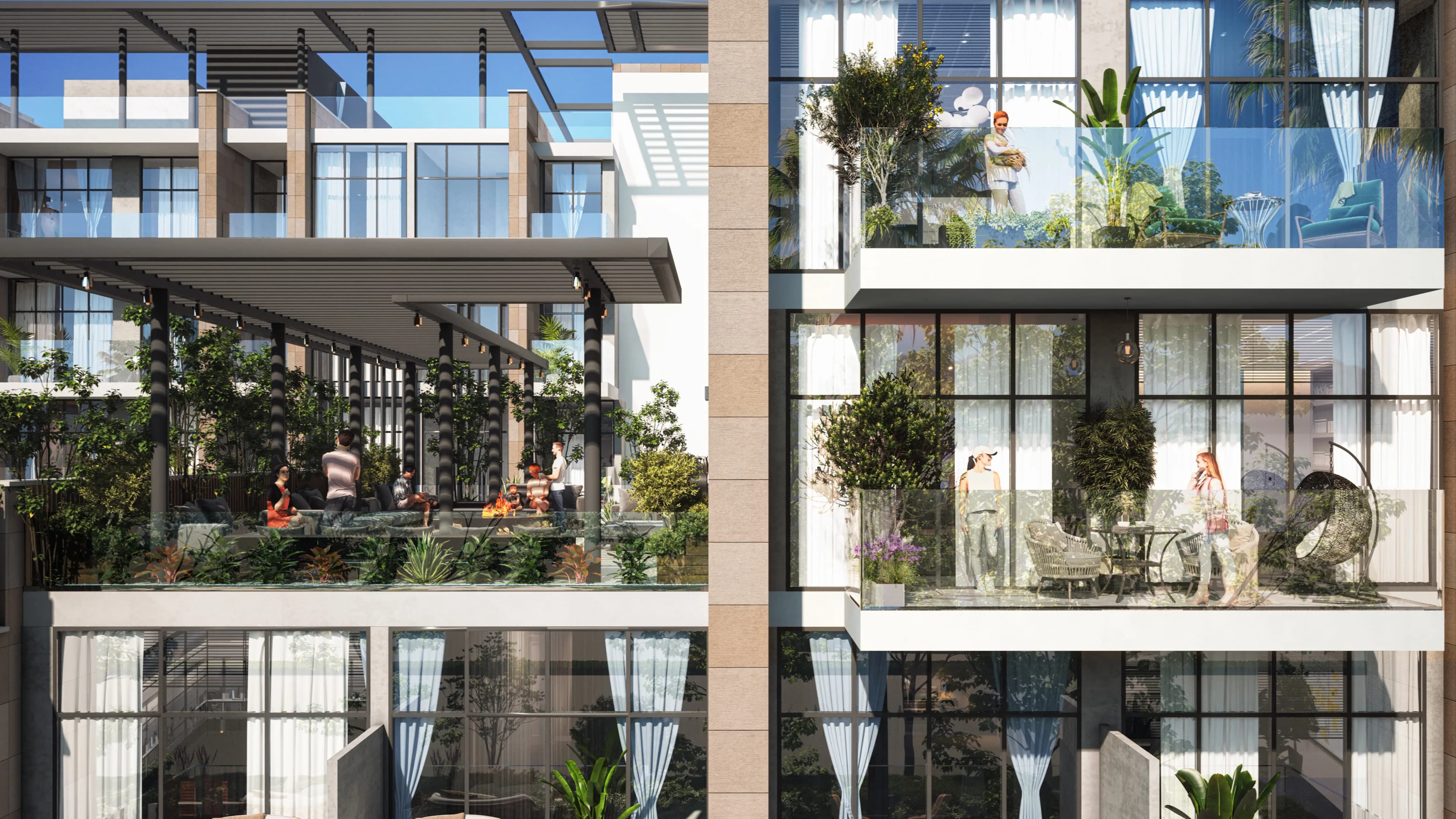 Plaza 2 - Balcony View | Reportage Properties