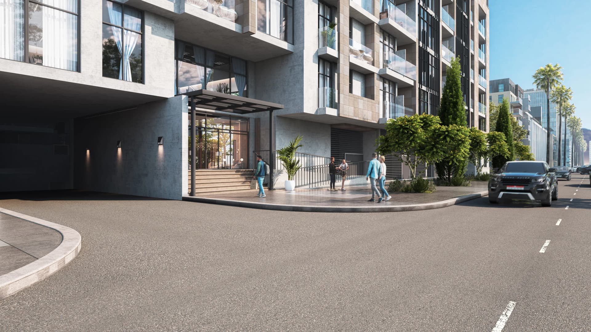 Plaza 2 - Exterior Facade | Reportage Properties