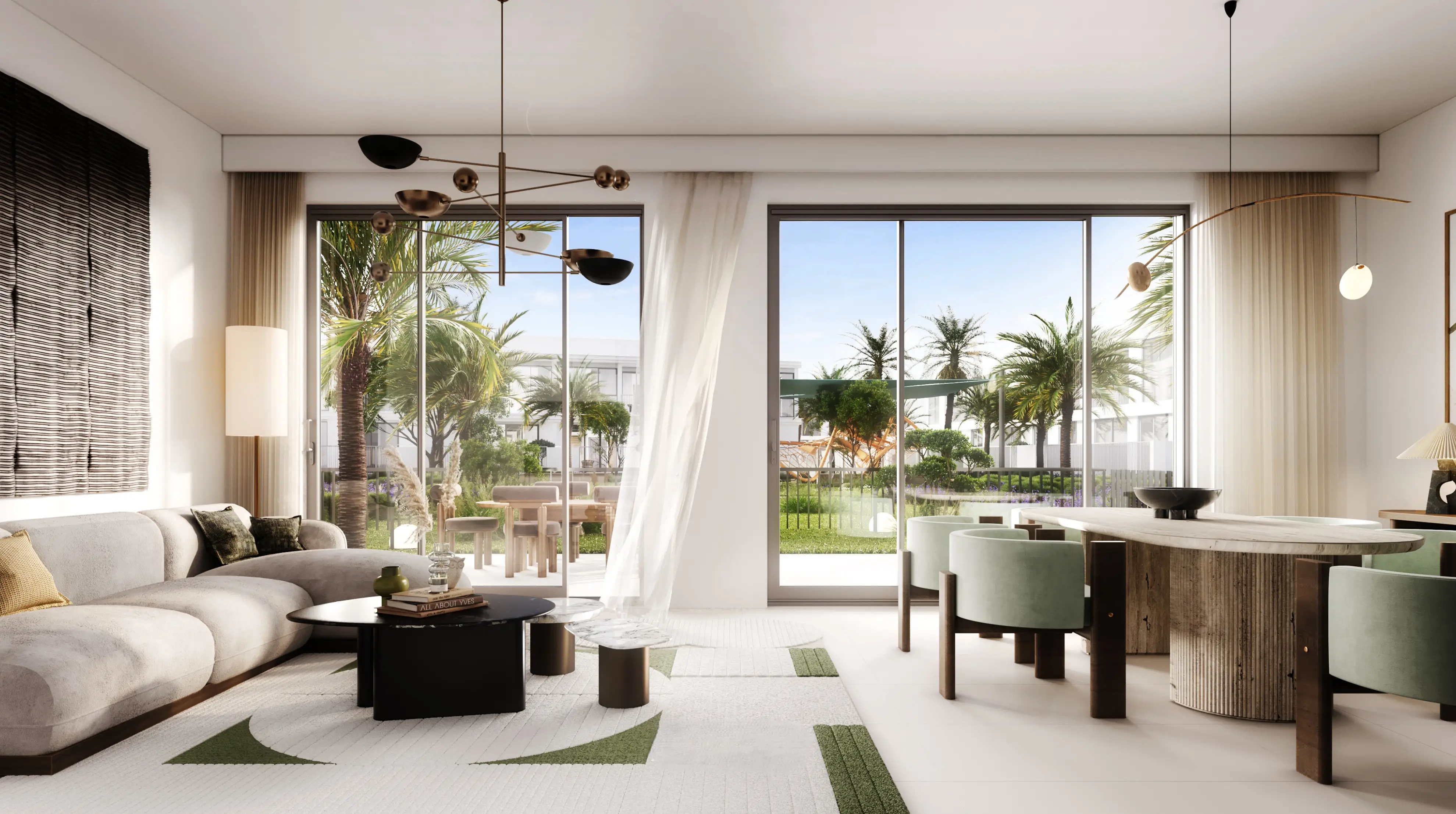 Greenridge - Living Room Interior | Emaar Properties