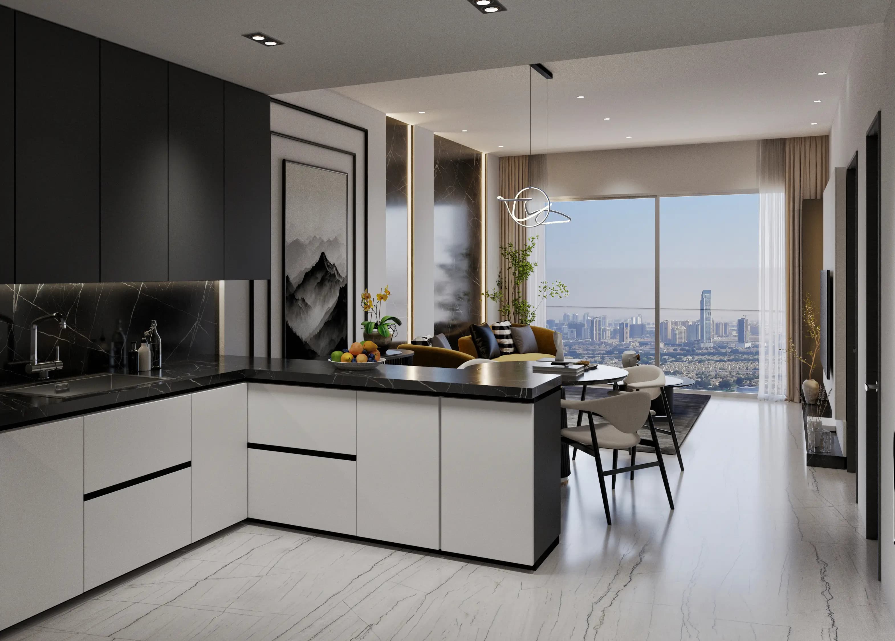 Samana Ibiza - Kitchen Interior | Samana Developers