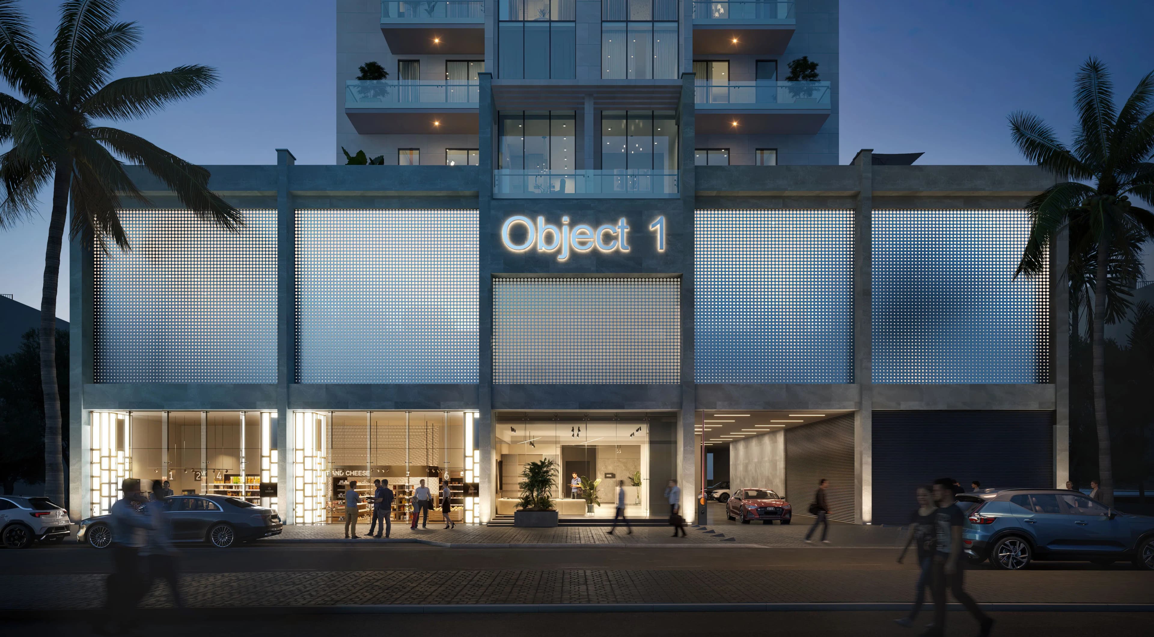 RA1N - Exterior Facade | Object One Real Estate Development