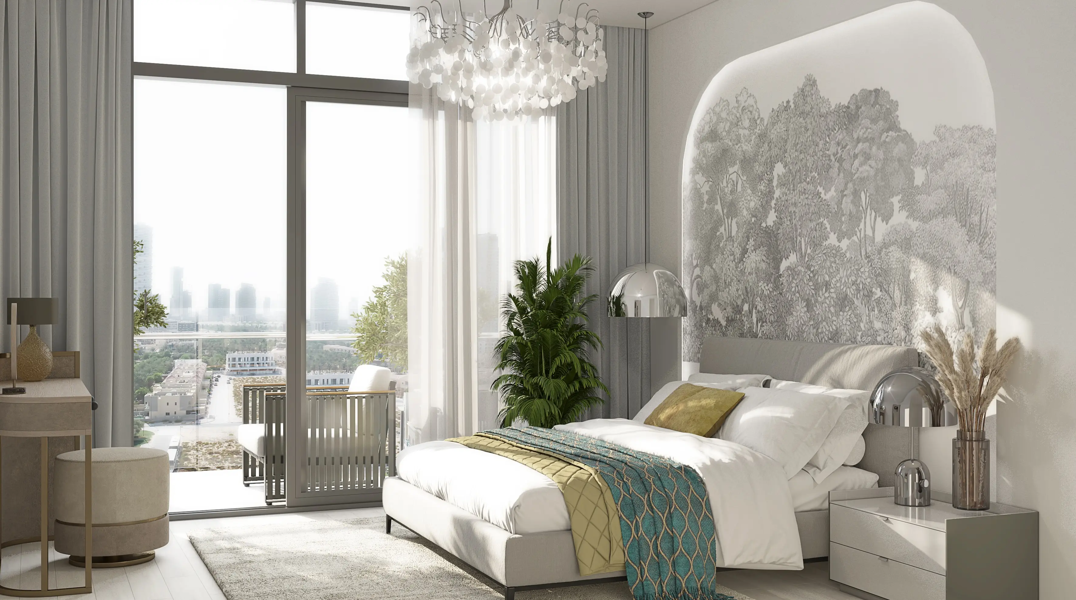 RA1N - Bedroom Interior | Object One Real Estate Development