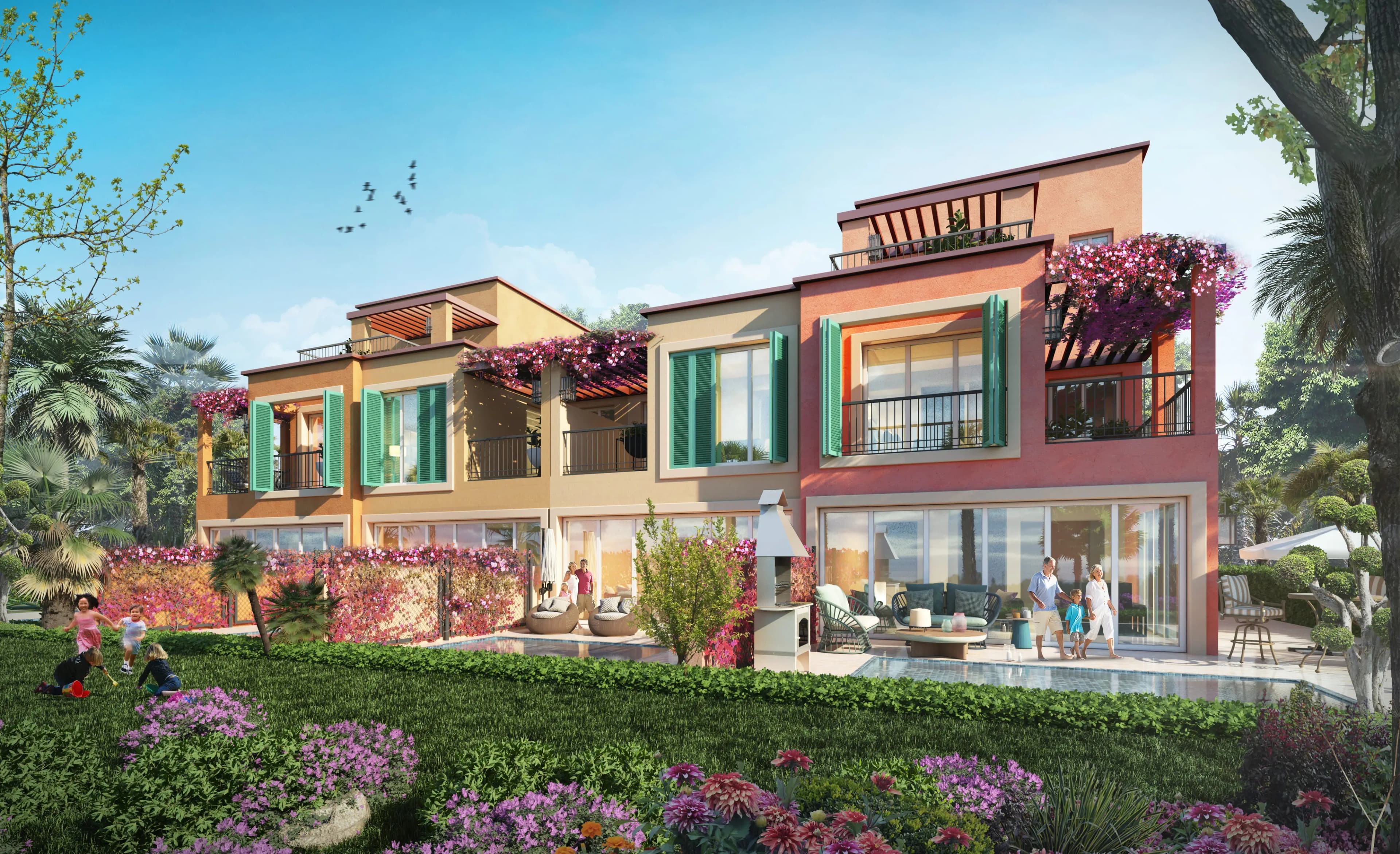DAMAC Lagoons Nice - Exterior Facade | DAMAC Properties