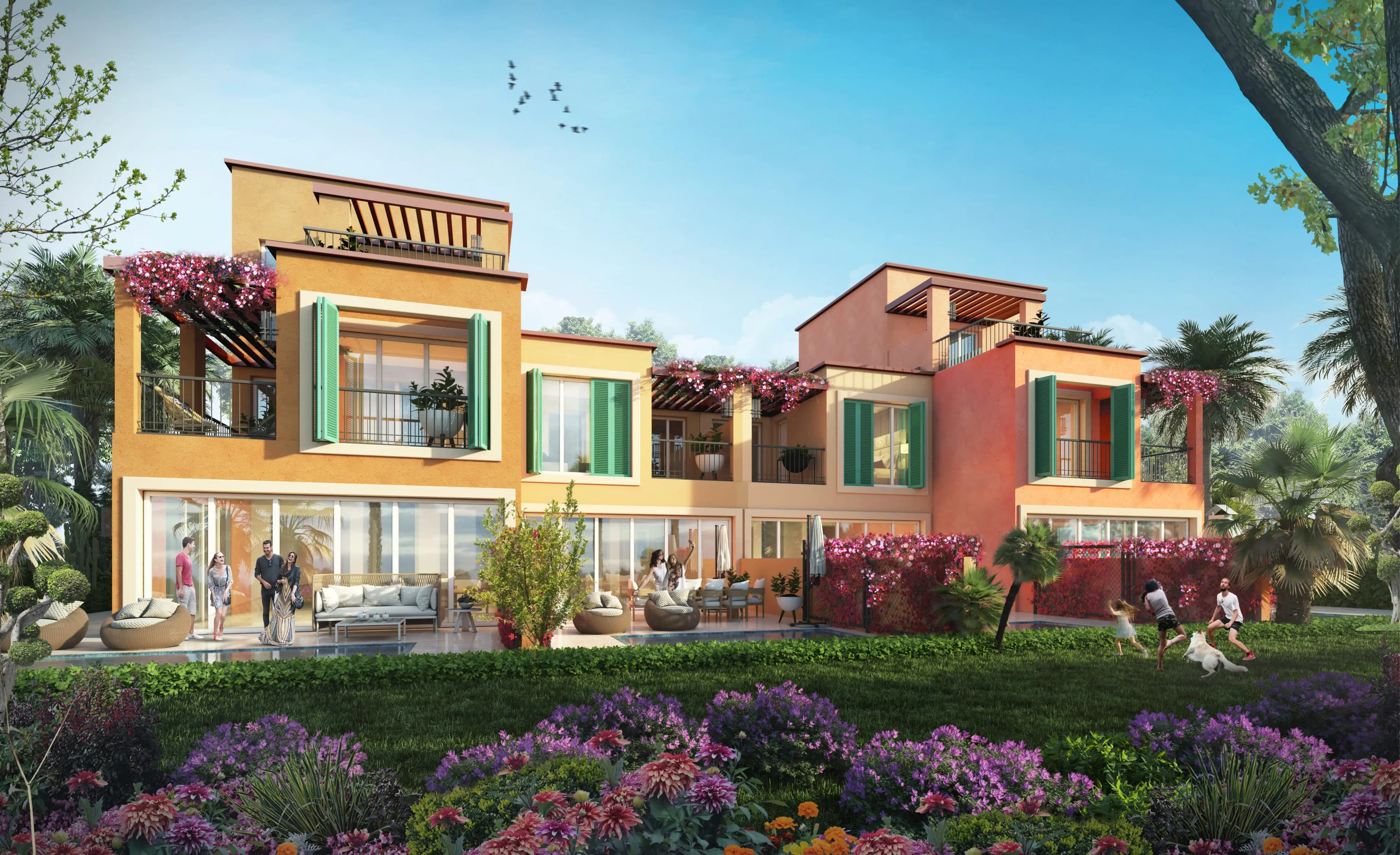 DAMAC Lagoons Nice - Exterior Facade | DAMAC Properties