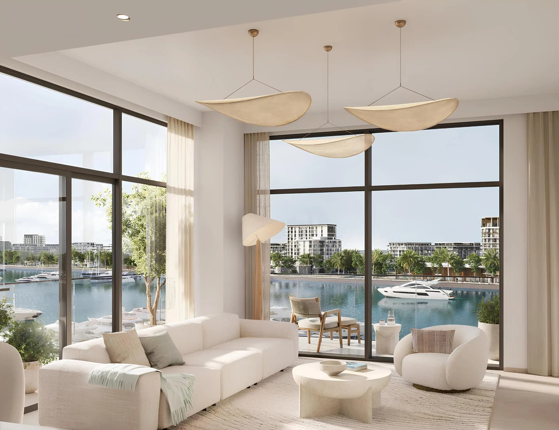 Pier Point 2 - Living Room Interior | Emaar Properties