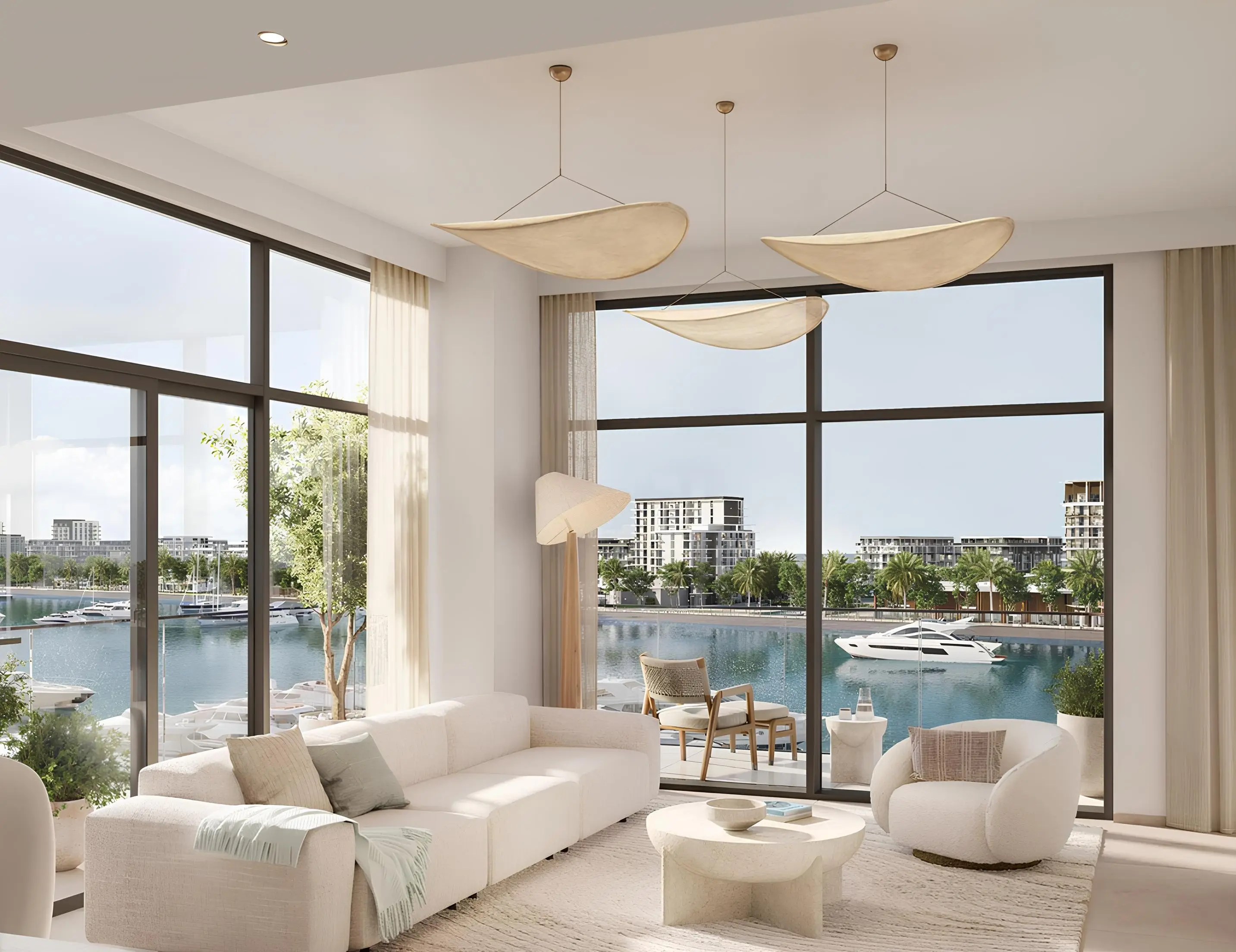 Pier Point 2 - Living Room Interior | Emaar Properties