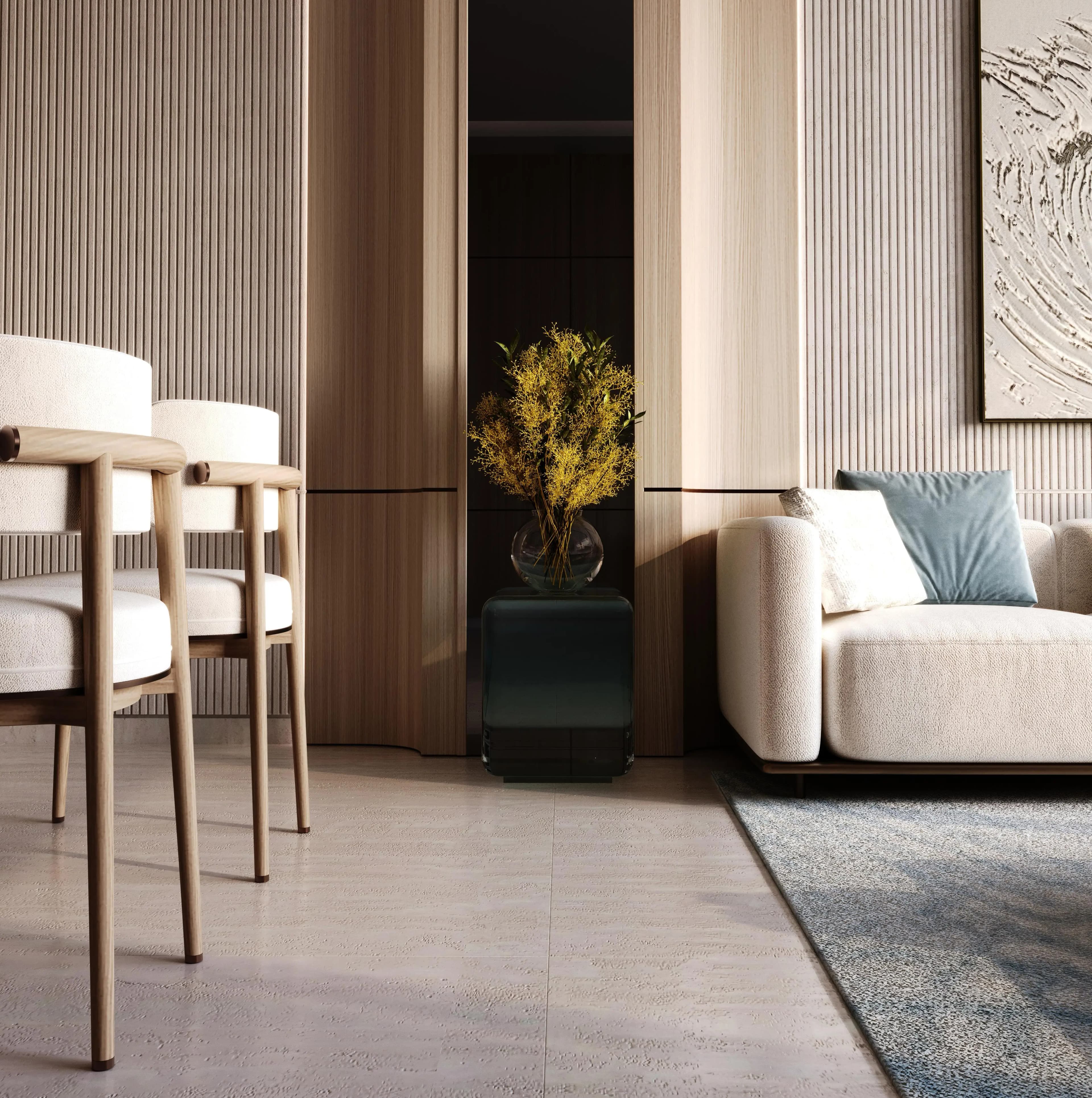 Binghatti Twilight - Living Room Interior | Binghatti Developers
