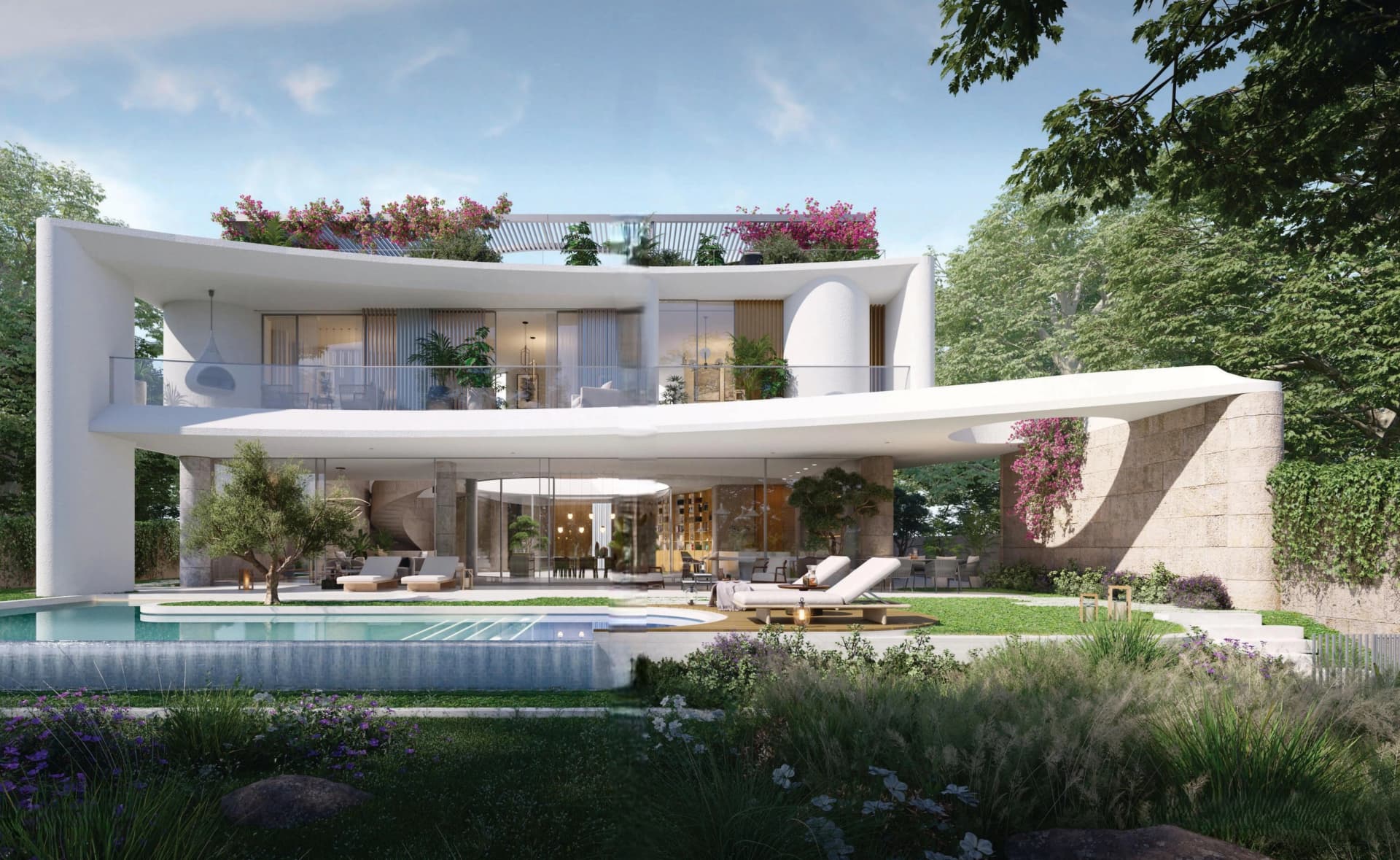 Serenity Mansions - Exterior Facade | Majid Al Futtaim