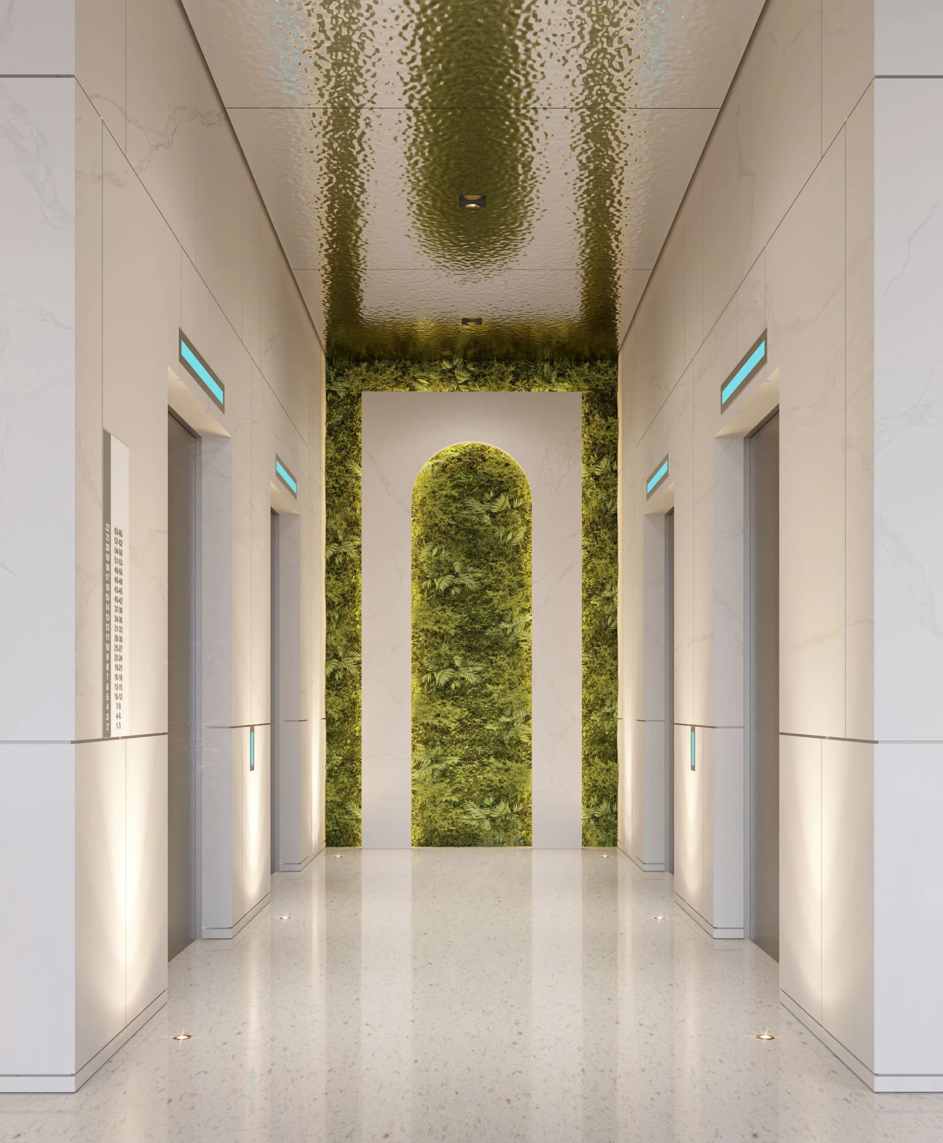 Elbrus Tower - Lobby Interior | Tiger Group