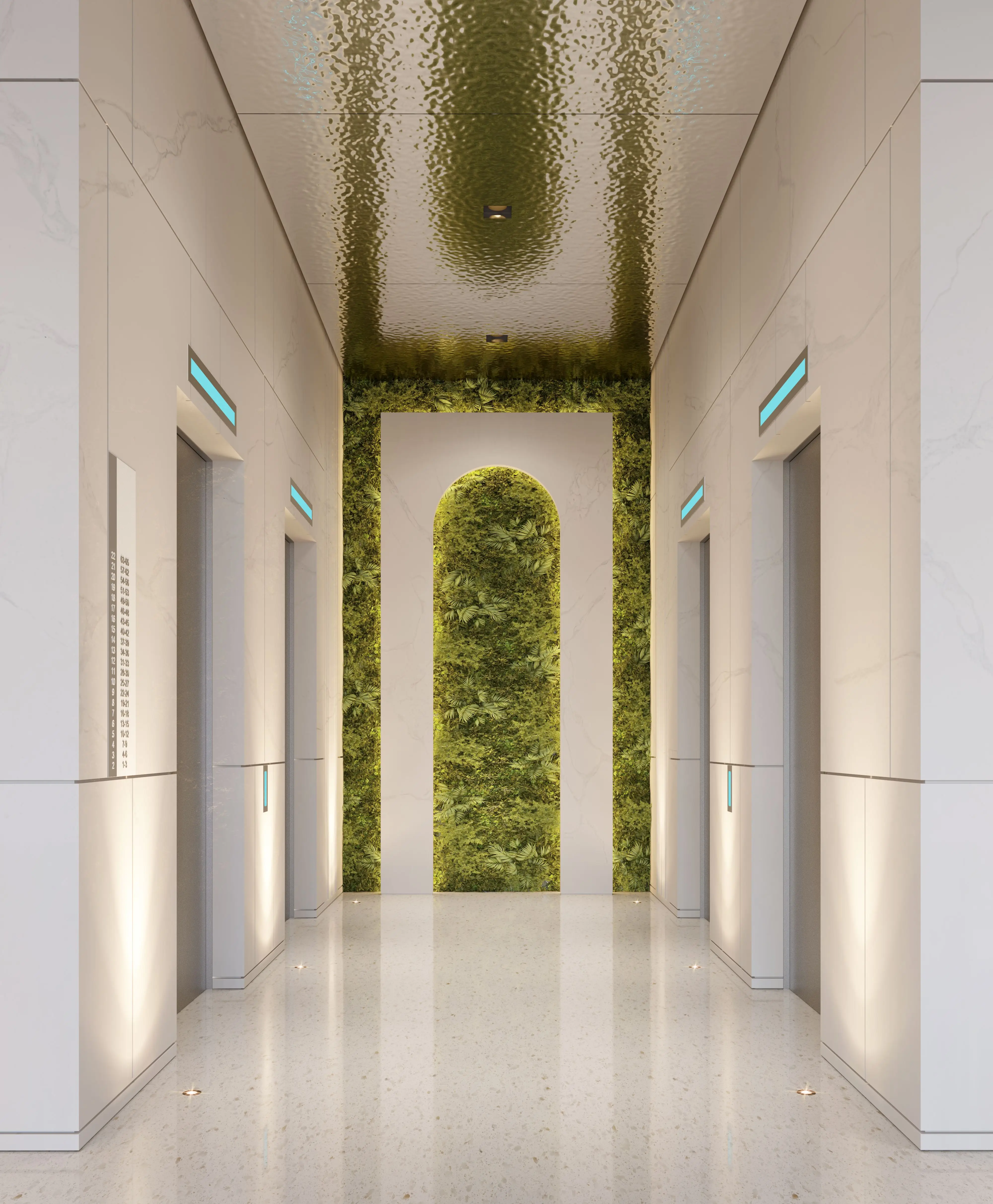 Elbrus Tower - Lobby Interior | Tiger Group