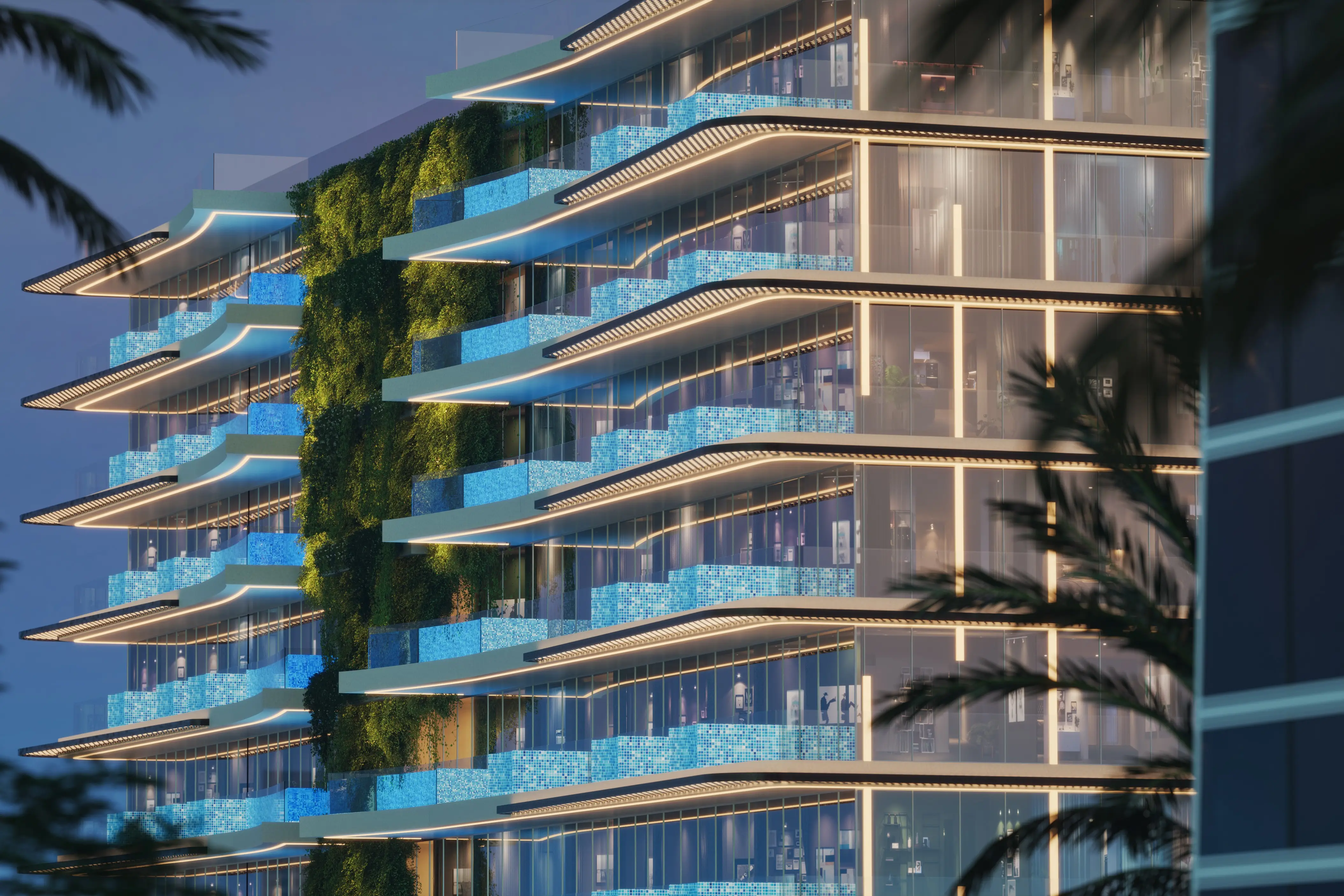 Samana Barari Lagoons - Exterior Facade | Samana Developers