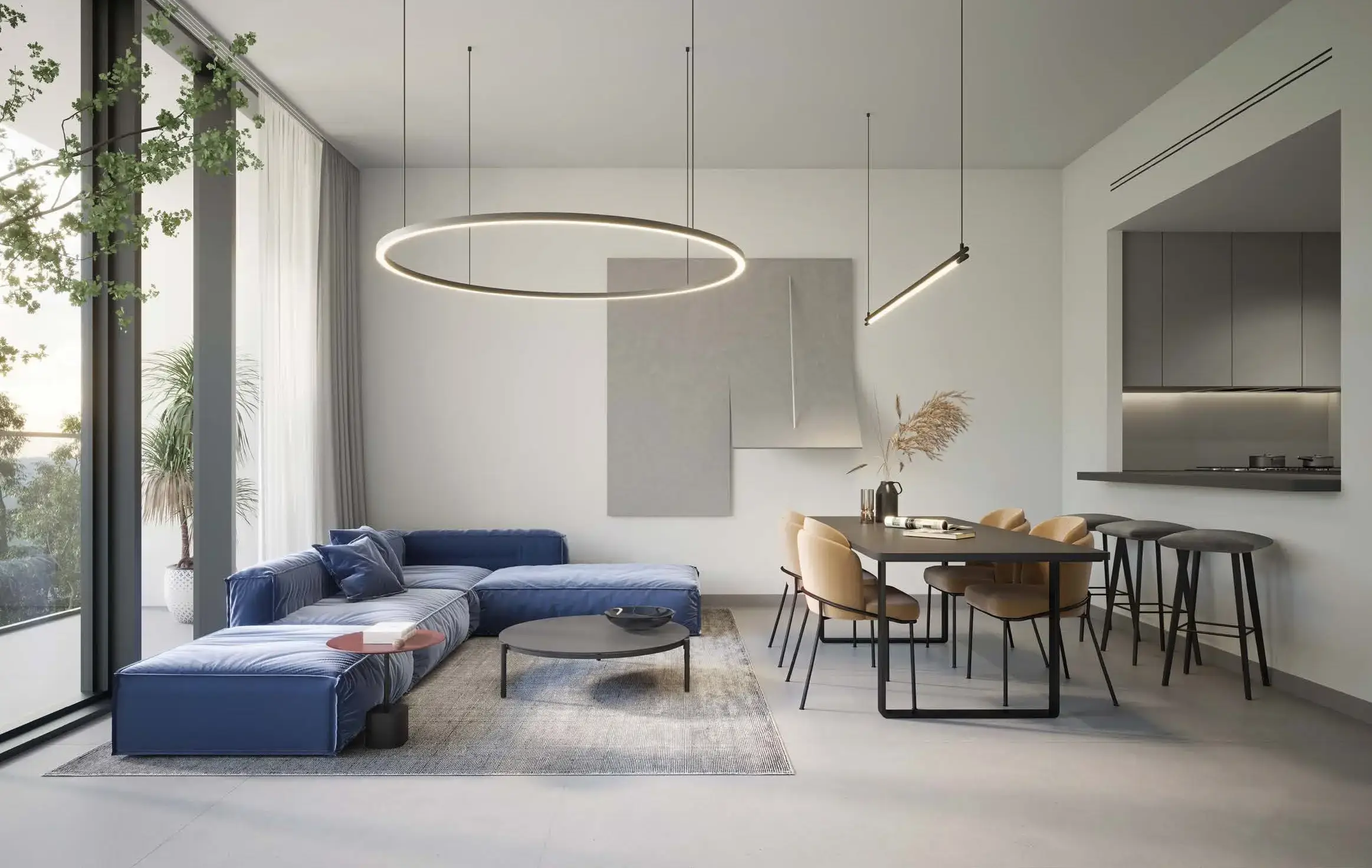 The Gate 3 - Living Room Interior | Arada Properties
