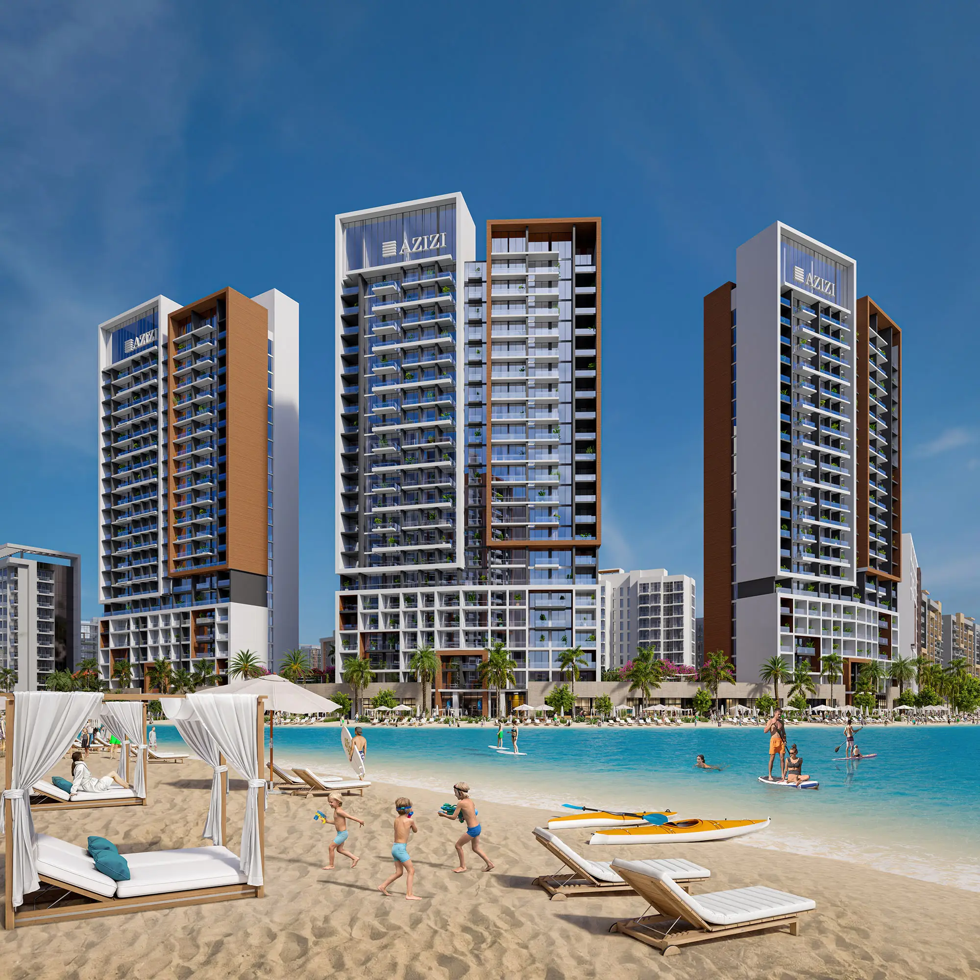 Riviera - Exterior Facade | Azizi Developments