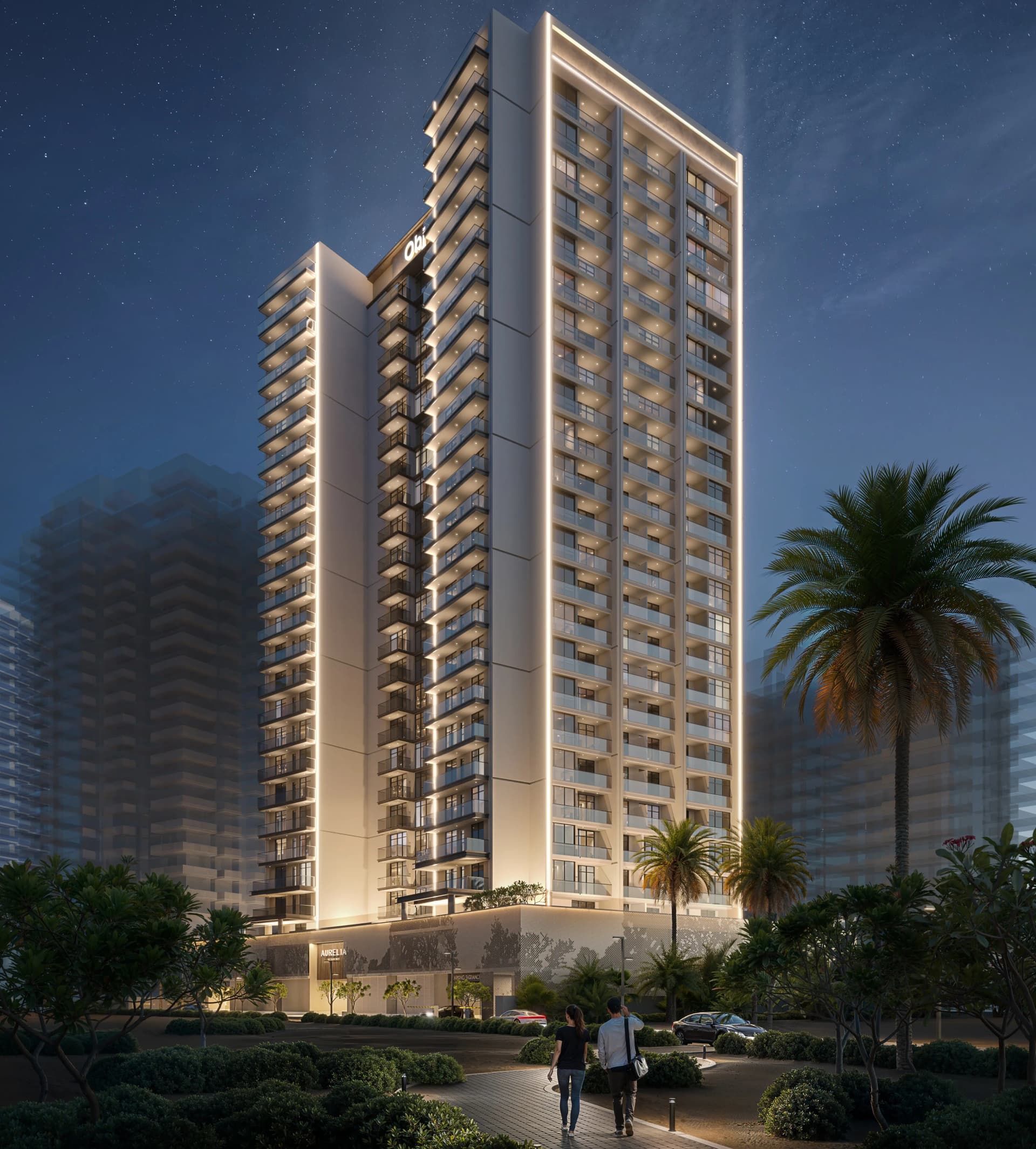 AUREL1A Residence - Exterior Facade | Object One Real Estate Development