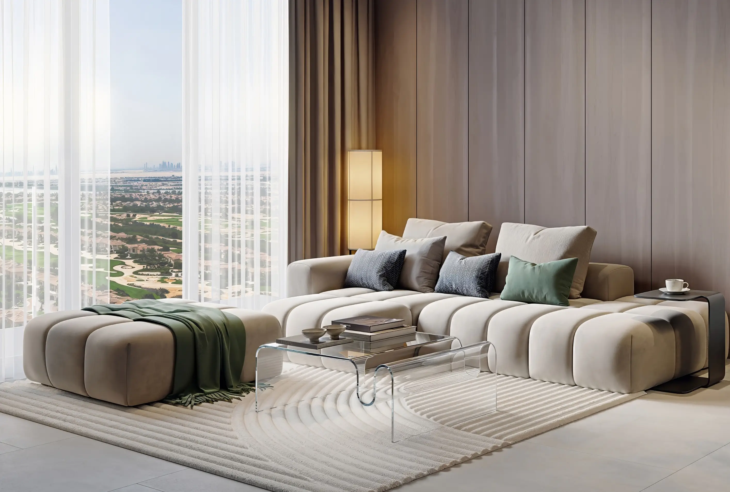 AUREL1A Residence - Living Room Interior | Object One Real Estate Development