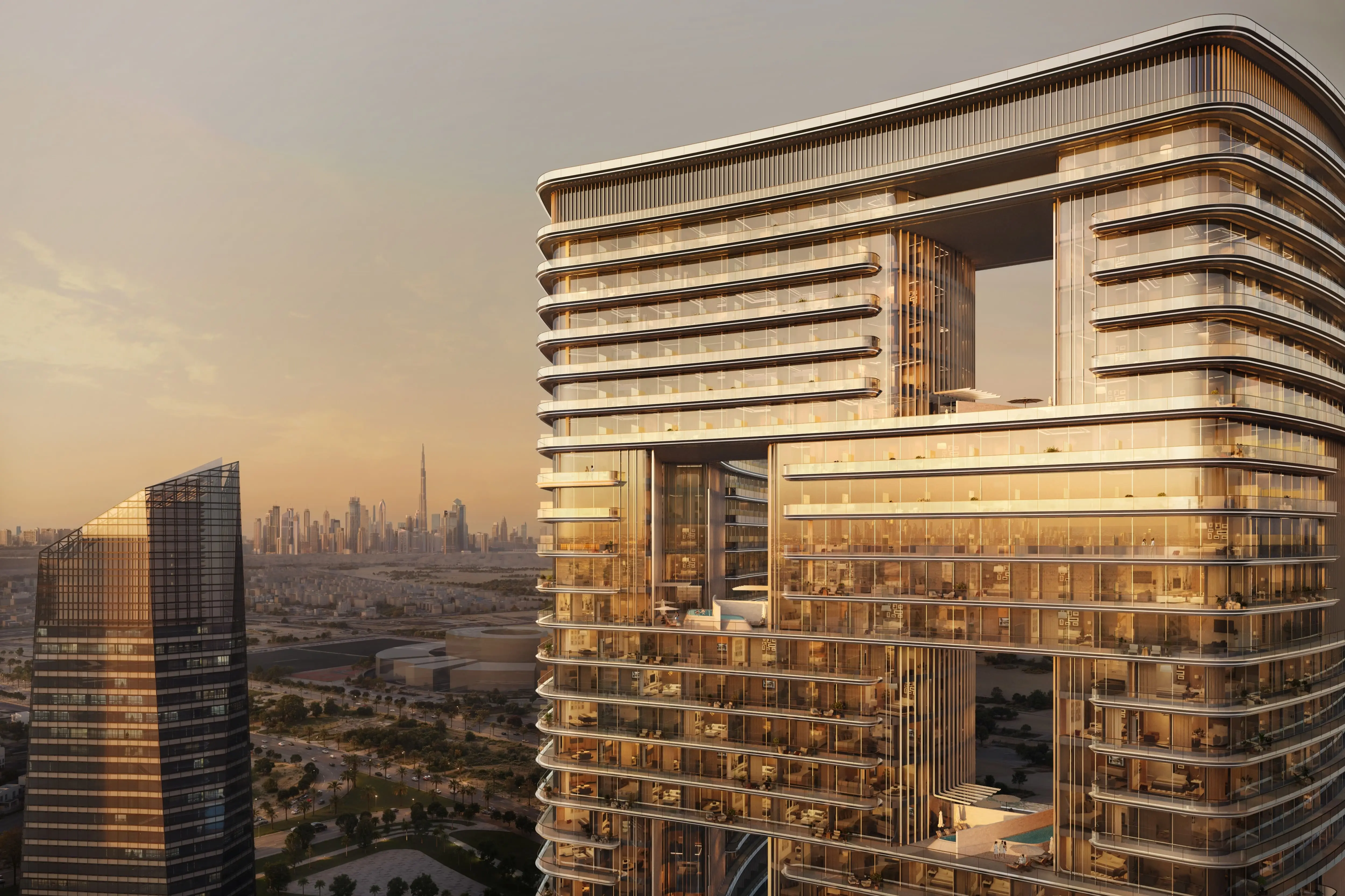 Binghatti HillViews - Exterior Facade | Binghatti Developers