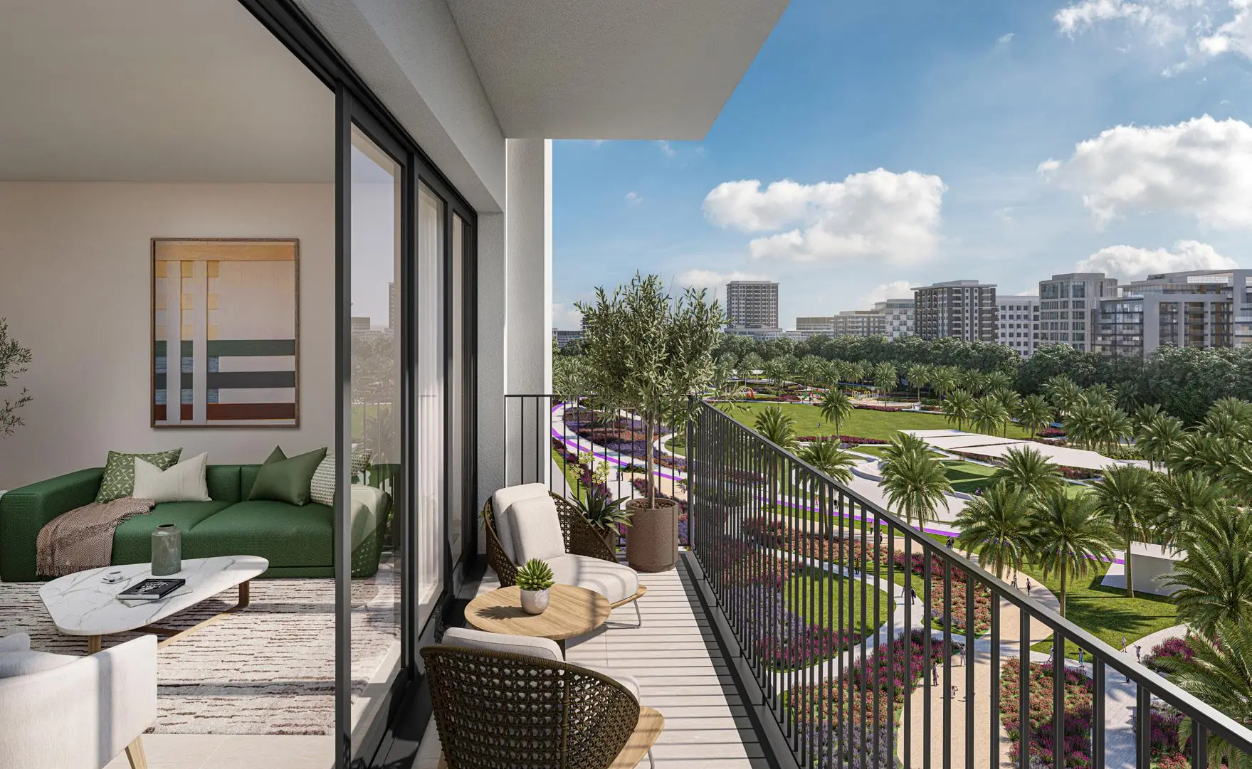 Park Horizon - Balcony View | Emaar Properties