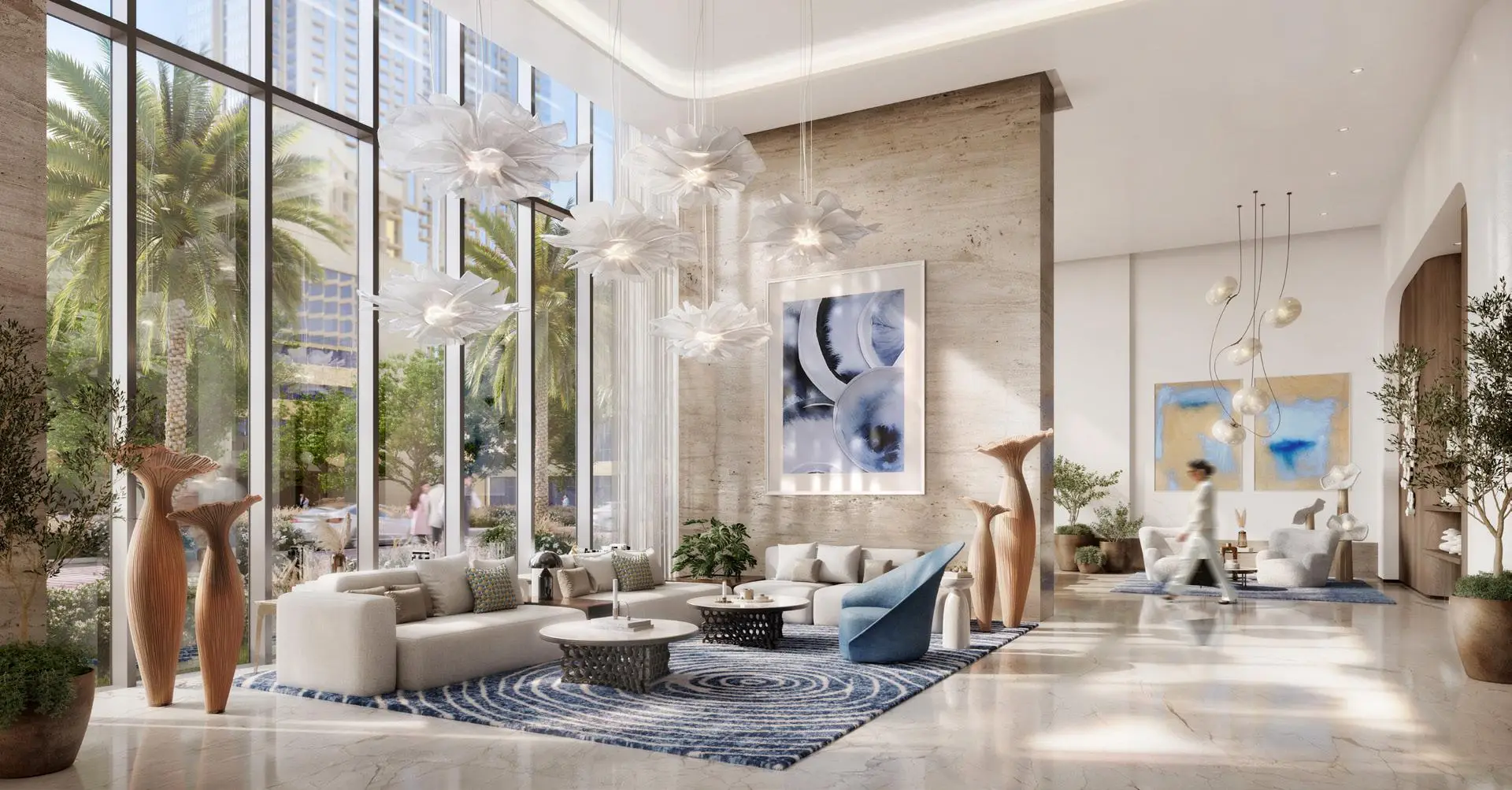 Marina Cove - Lobby Interior | Emaar Properties