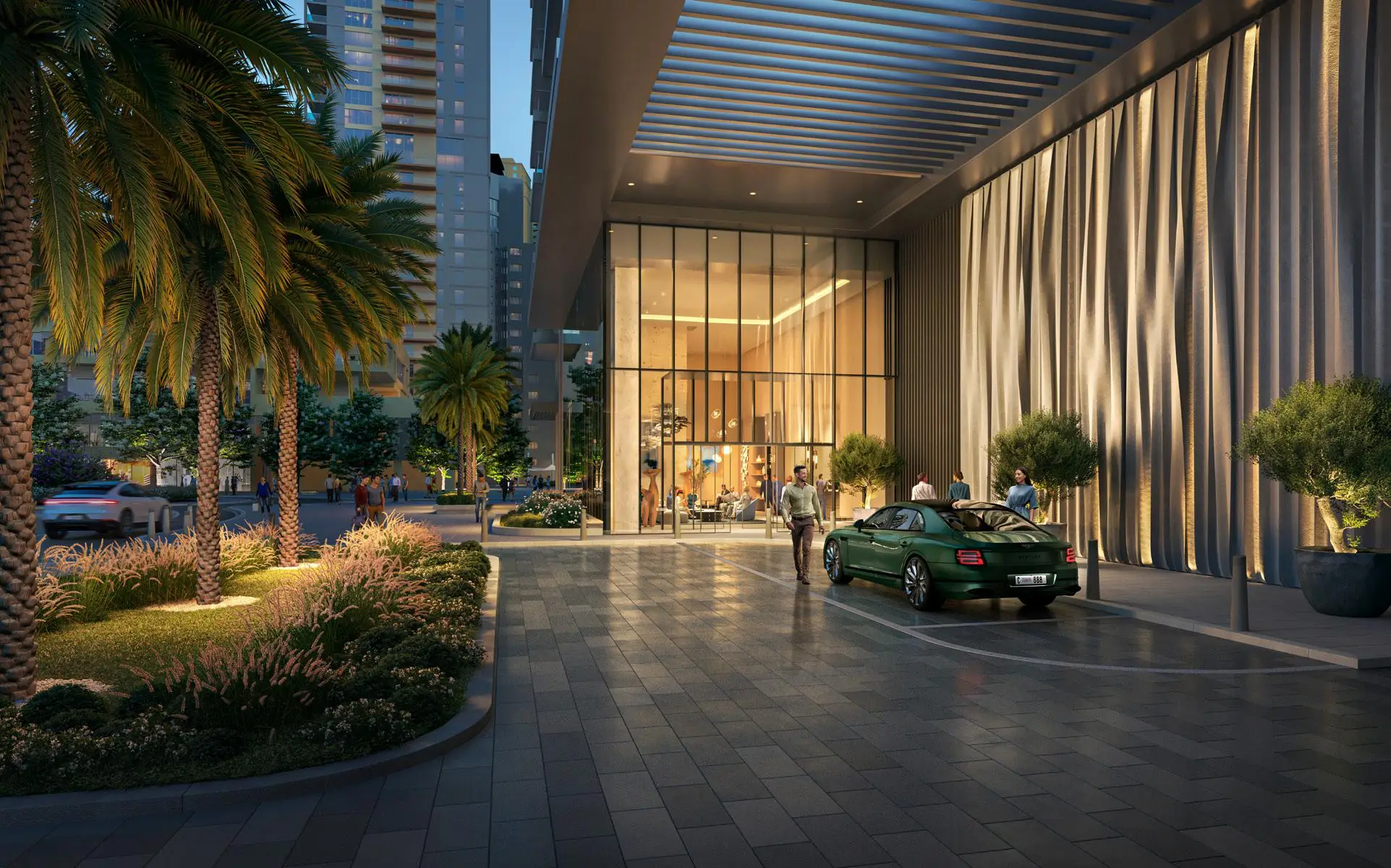 Marina Cove - Lobby Interior | Emaar Properties