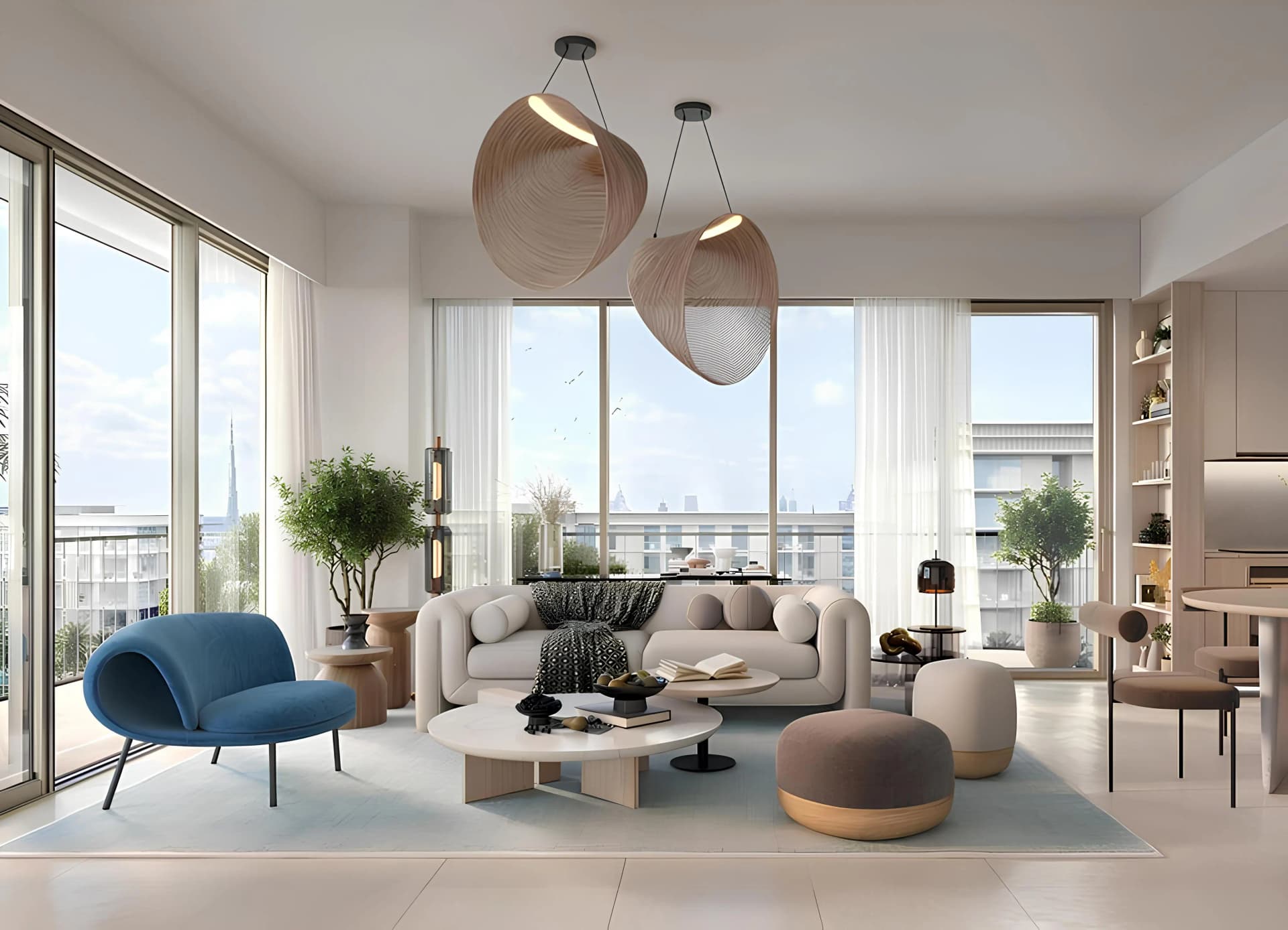 Bayline - Living Room Interior | Emaar Properties