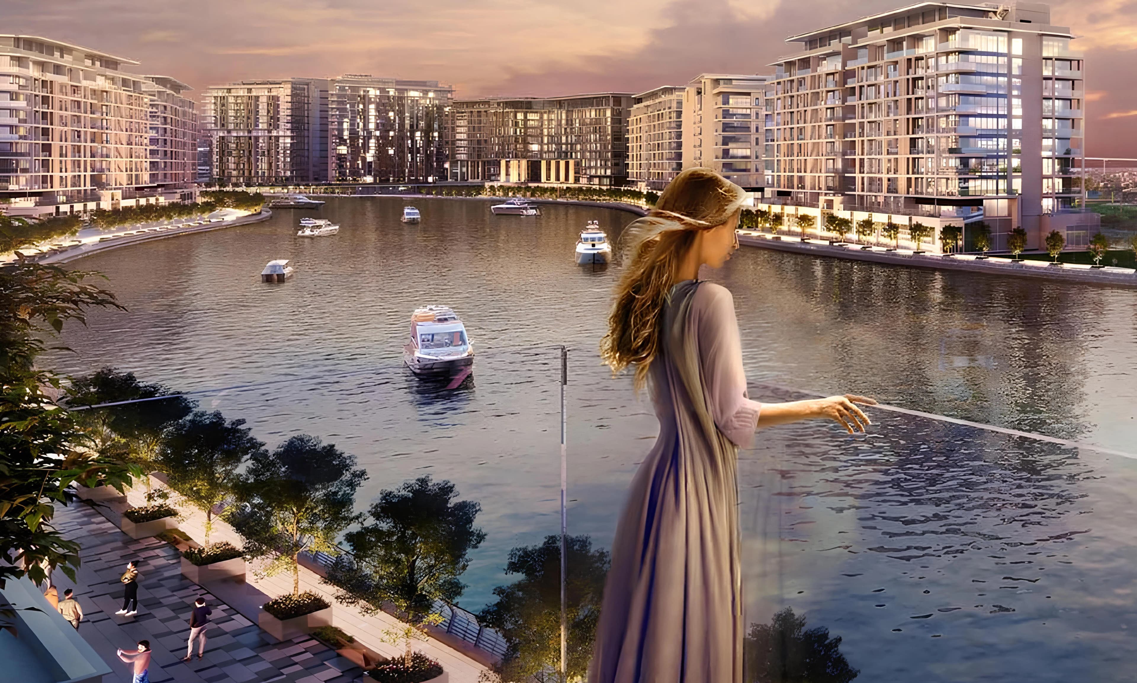 Canal Front Residences 9 - Exterior Facade | Nakheel Properties