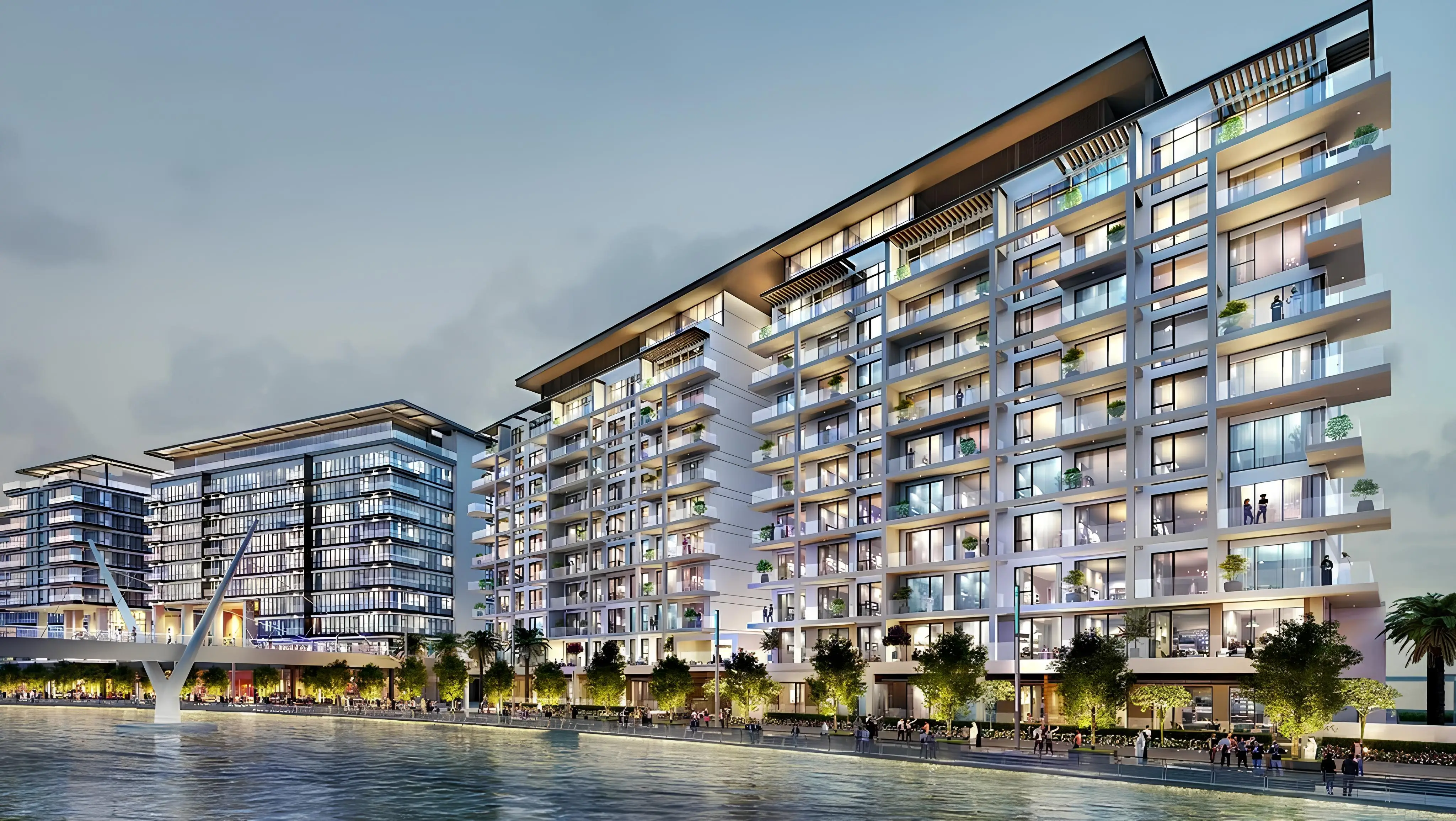 Canal Front Residences 9 - Exterior Facade | Nakheel Properties