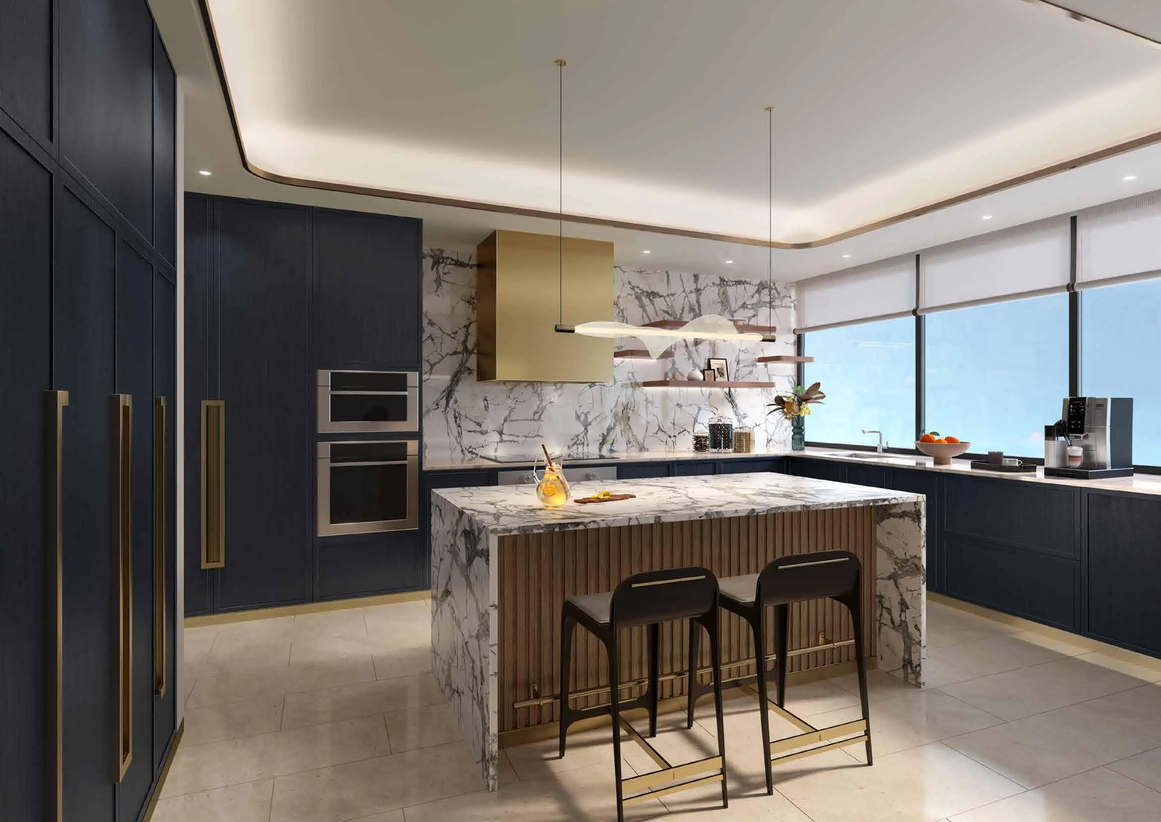 Harbour Lights - Kitchen Interior | DAMAC Properties