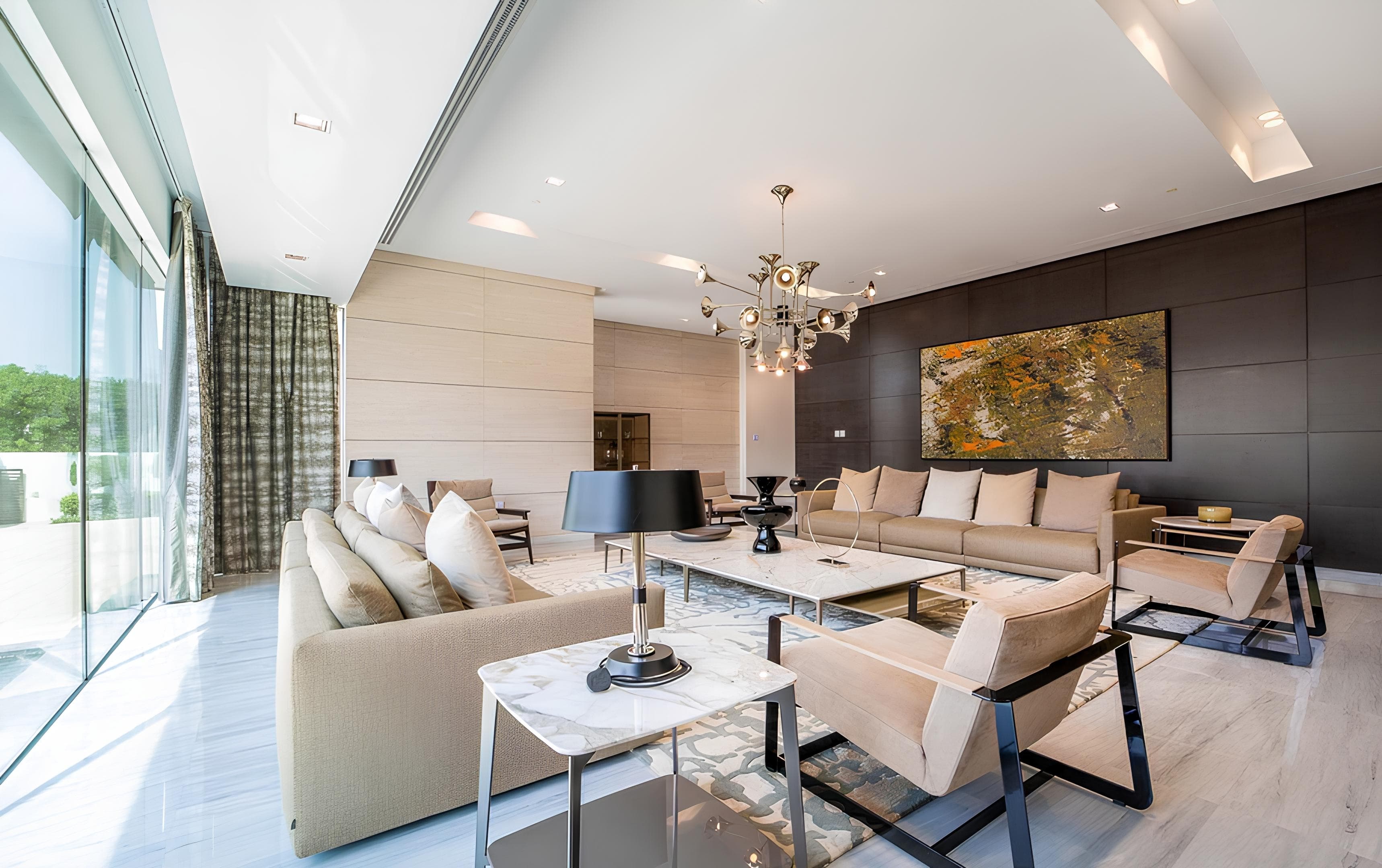 District One Residence 5 - Living Room Interior | Nakheel Properties