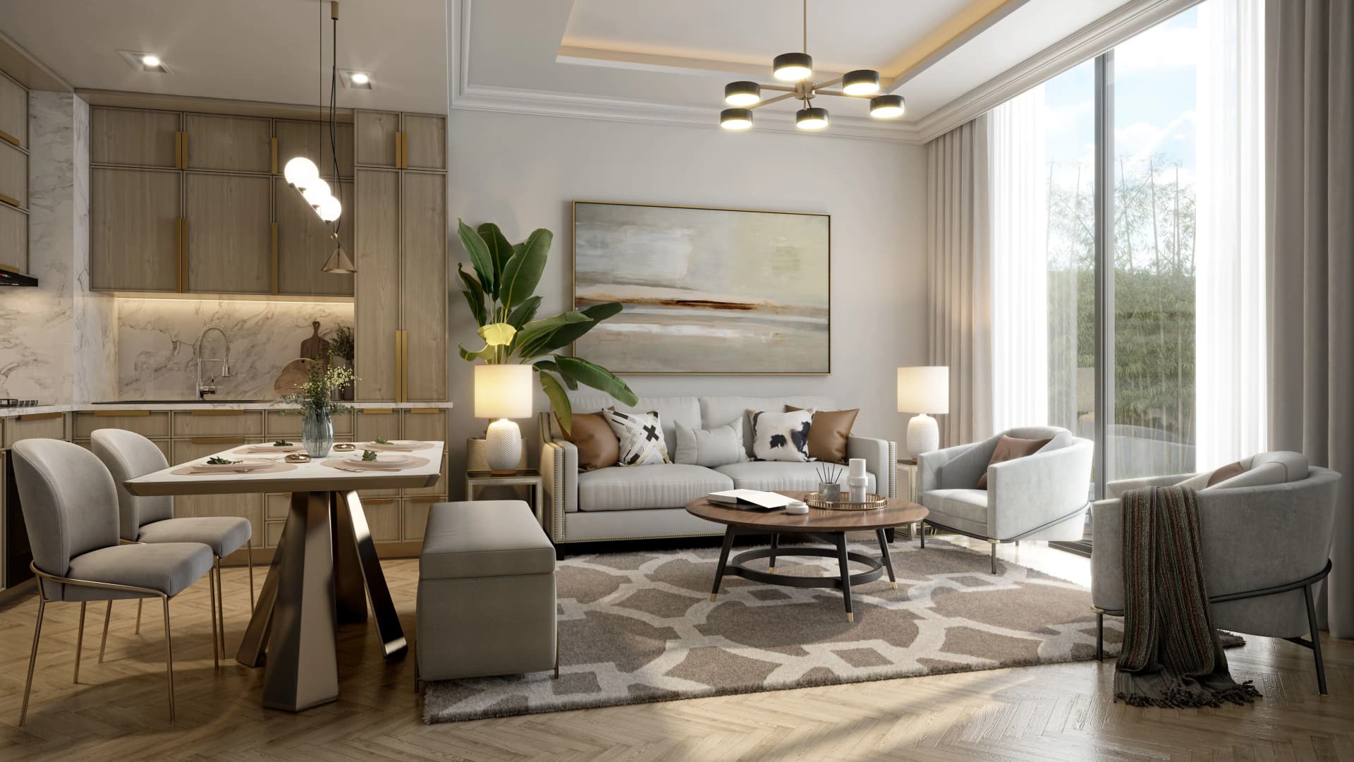 Taormina Village 2 - Living Room Interior | Reportage Properties