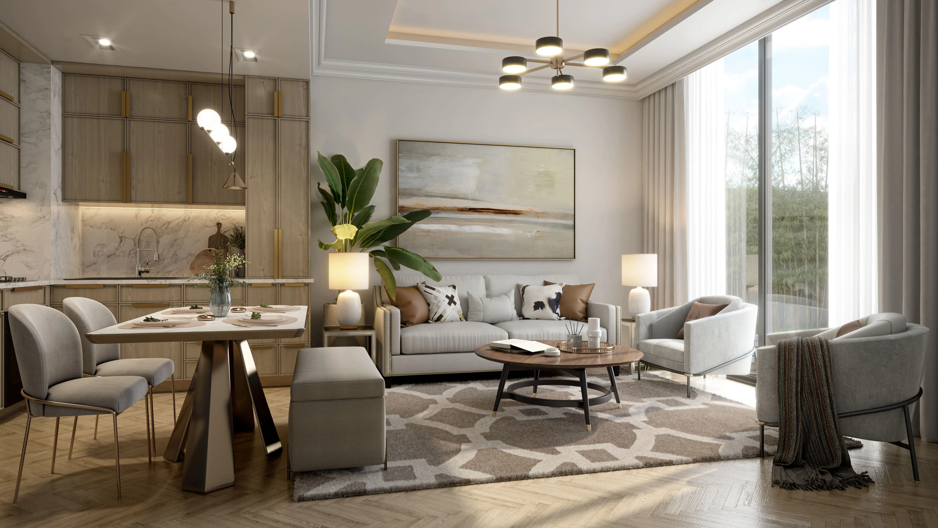 Taormina Village 2 - Living Room Interior | Reportage Properties