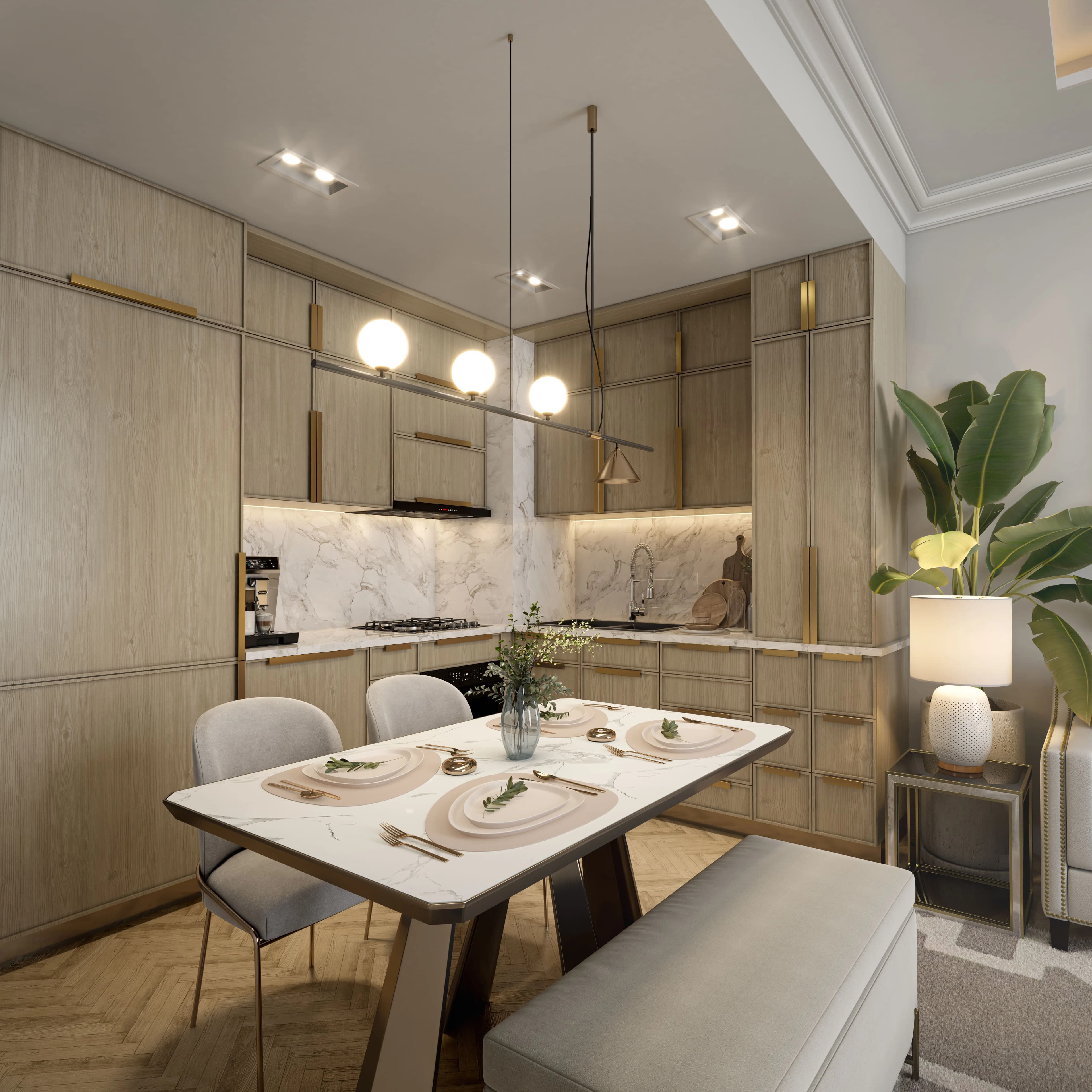 Taormina Village 2 - Kitchen Interior | Reportage Properties