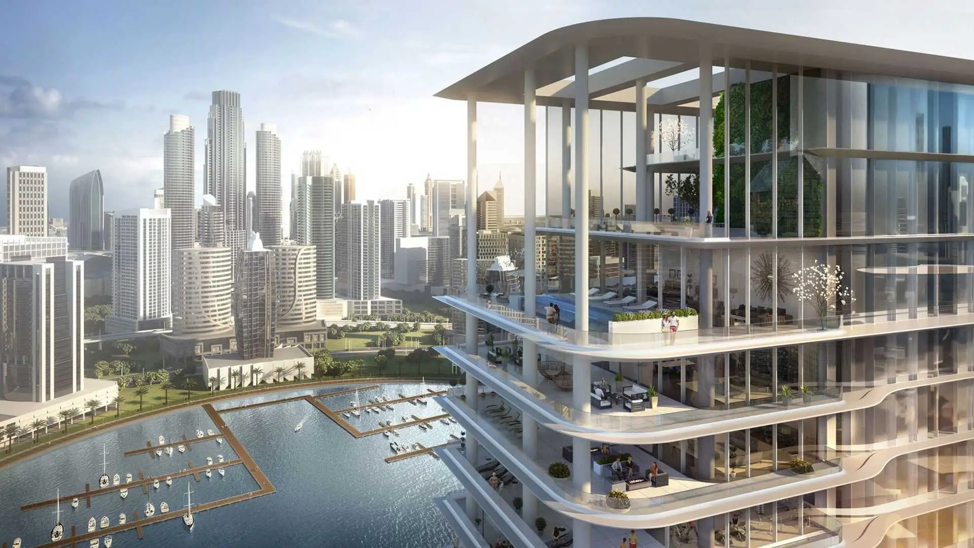 The Lana Residences - Balcony View | Omniyat Properties