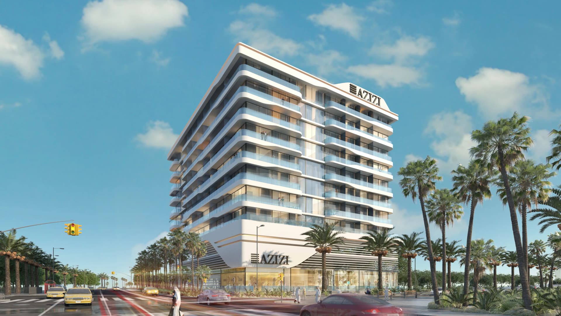 Azizi Raffi - Exterior Facade | Azizi Developments