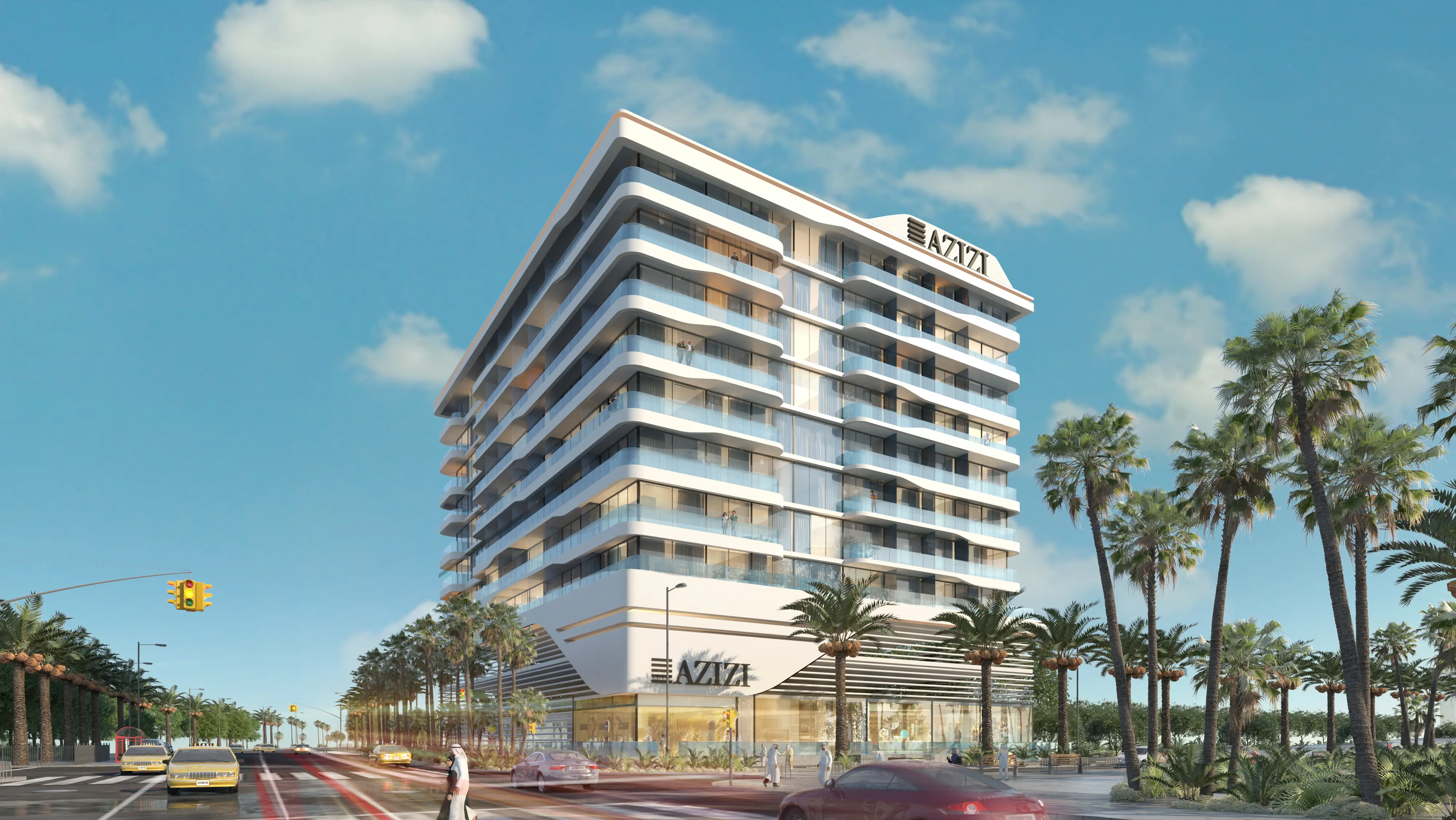 Azizi Raffi - Exterior Facade | Azizi Developments
