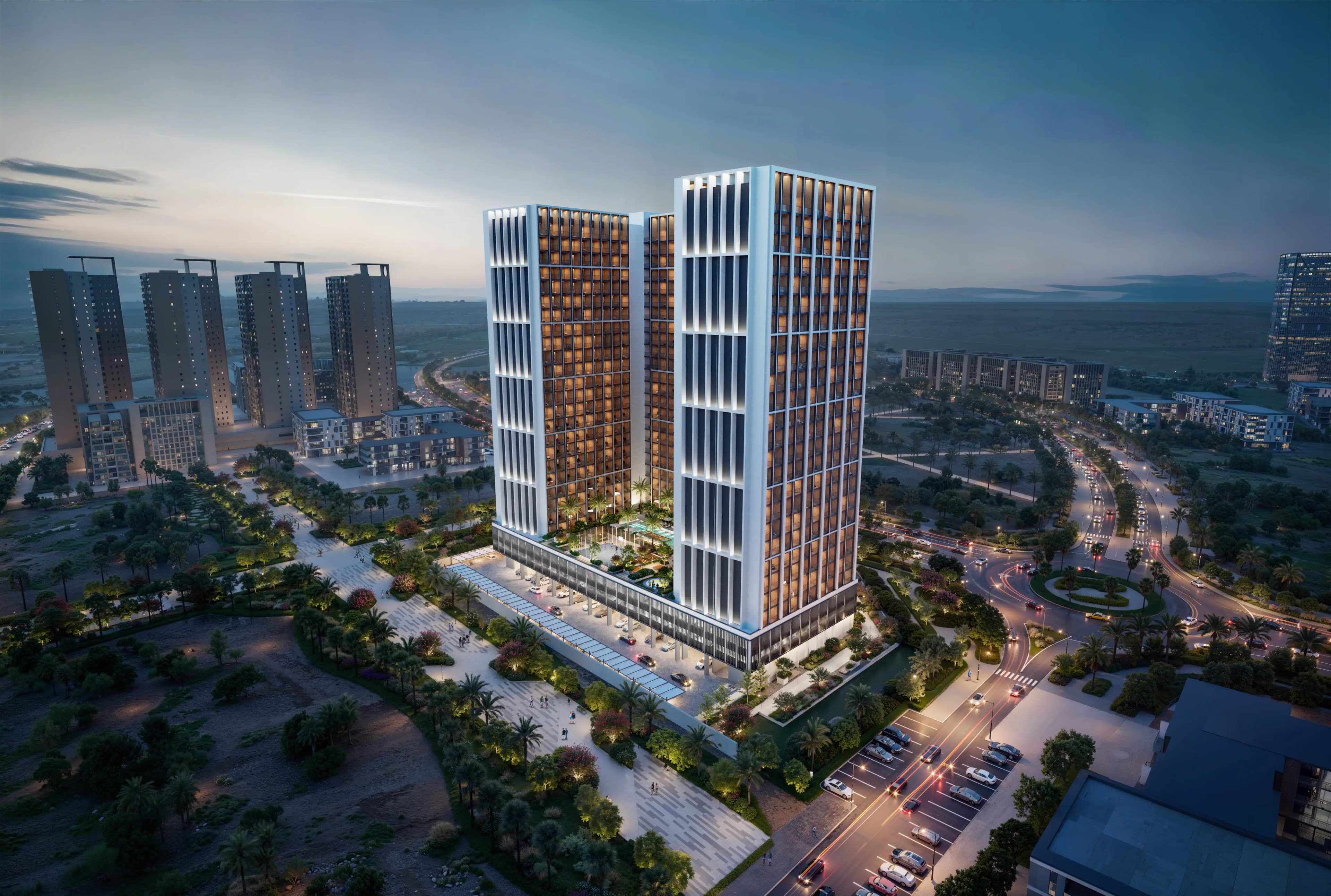 Binghatti Elite - Exterior Facade | Binghatti Developers