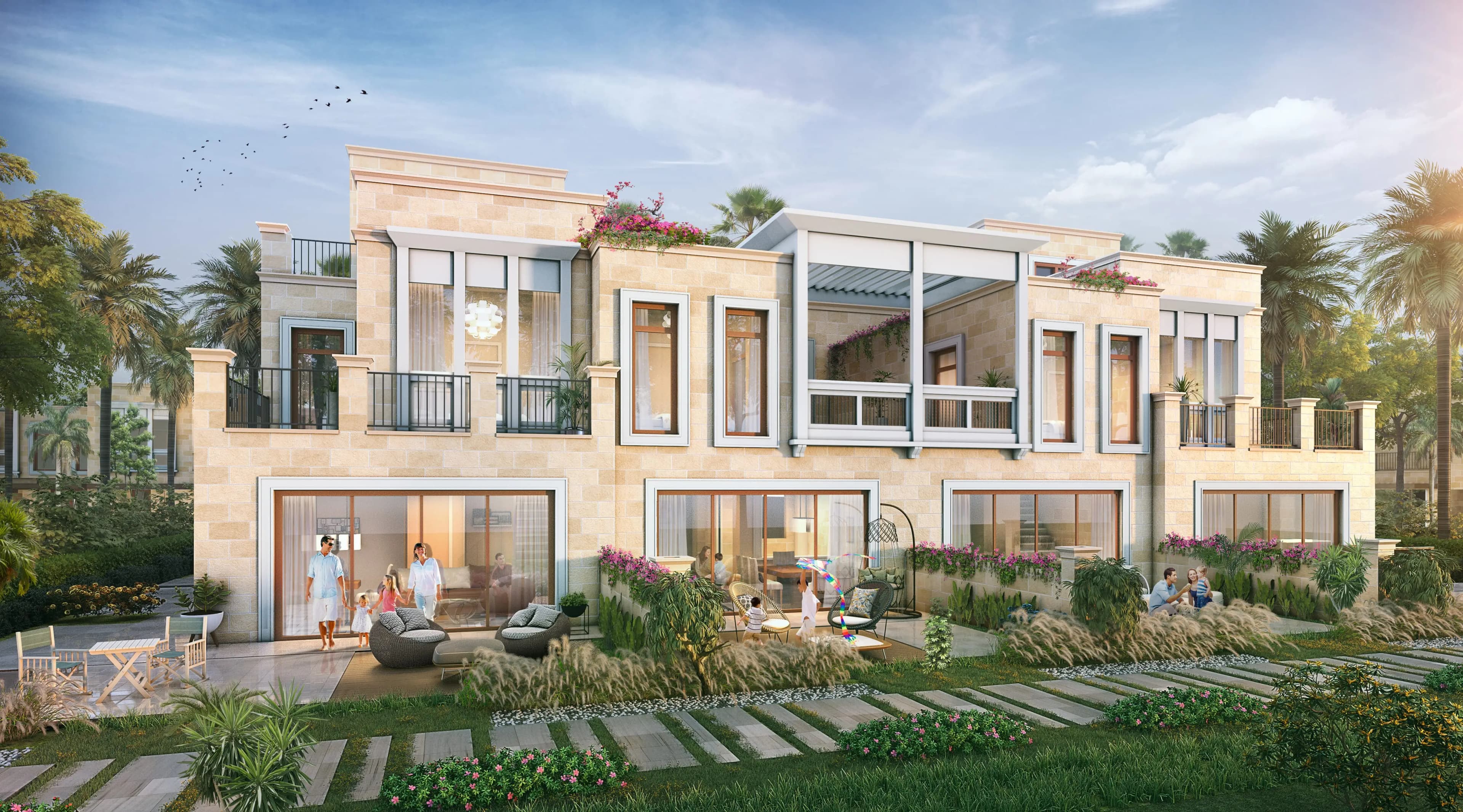 Lagoons Malta - Exterior Facade | DAMAC Properties