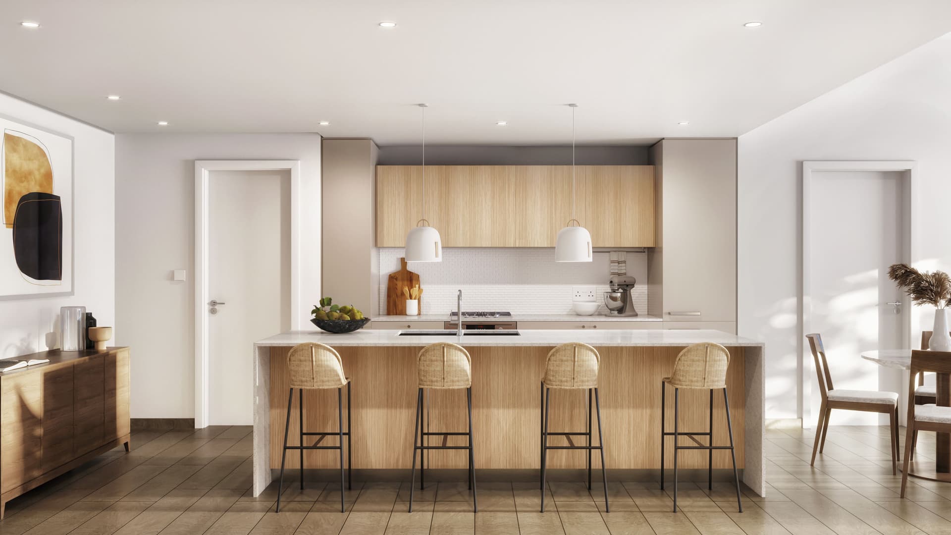 The Portman - Kitchen Interior | Ellington Properties