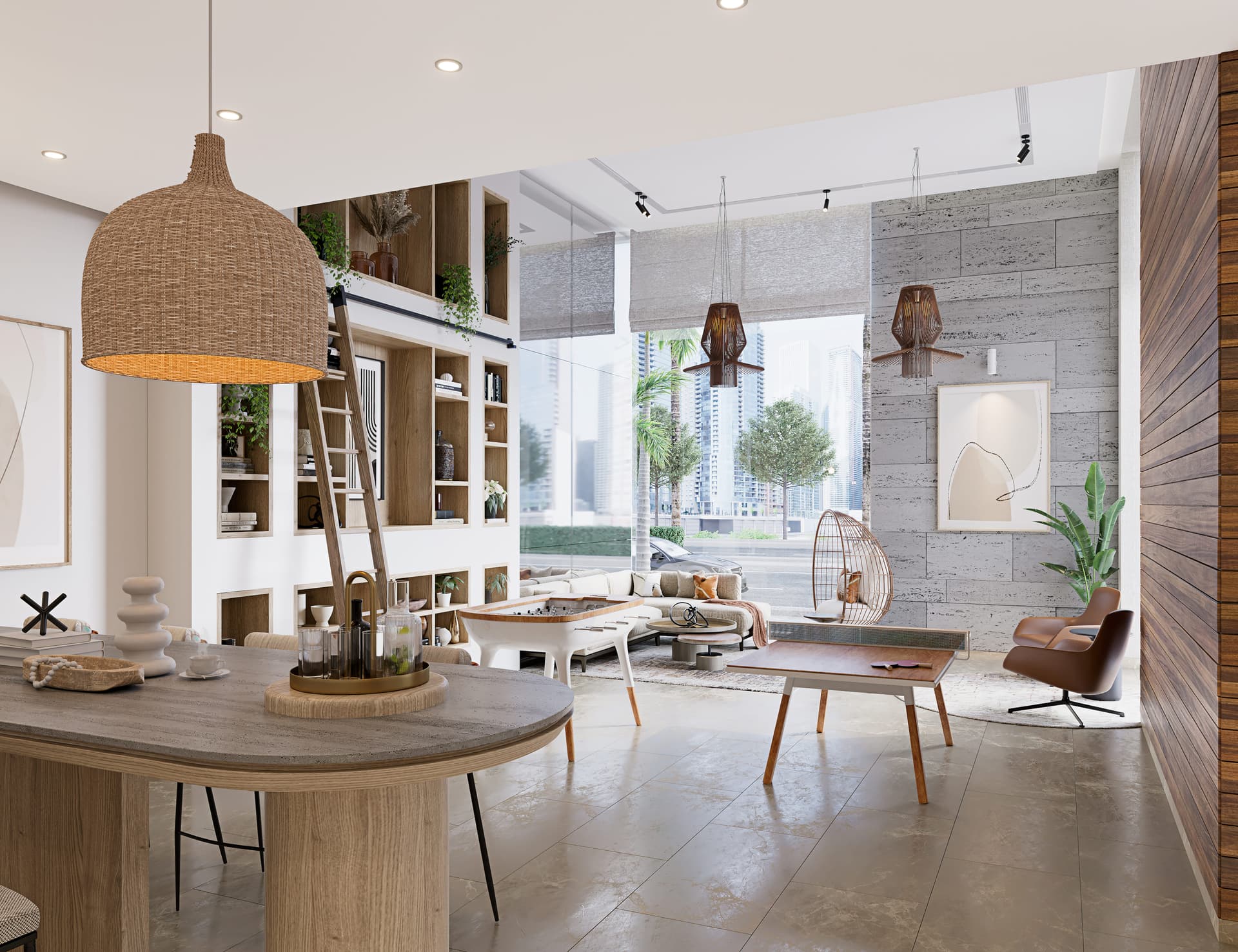 The Portman - Living Room Interior | Ellington Properties