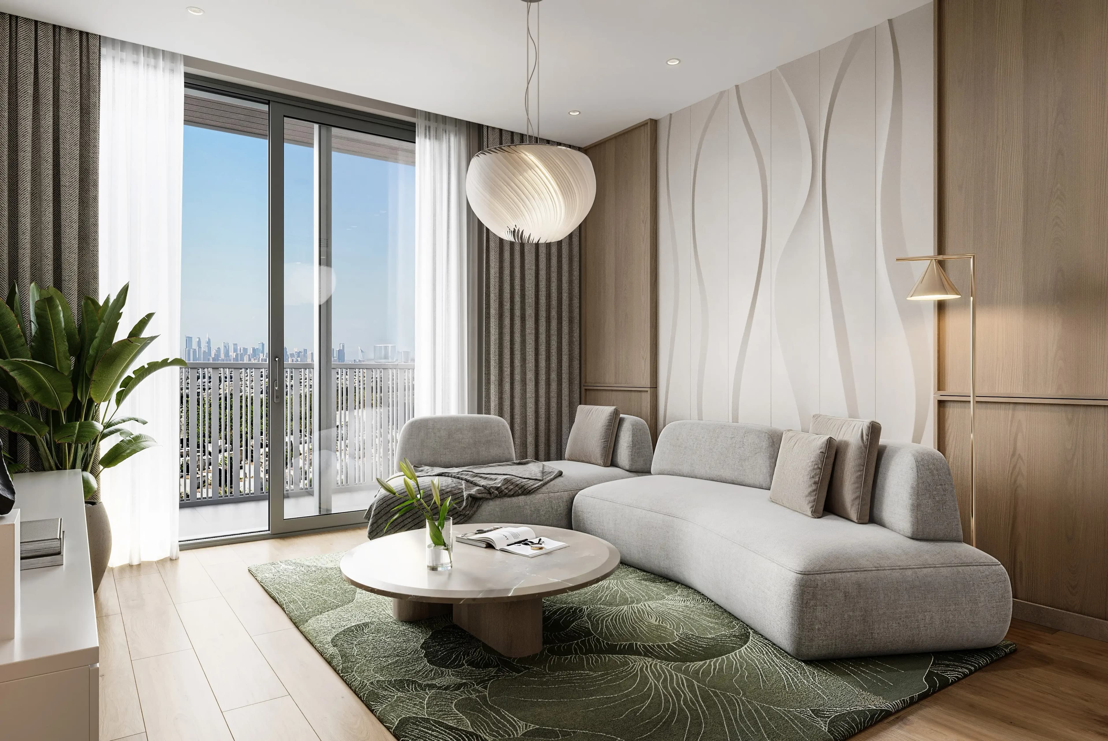 ESSENL1FE - Living Room Interior | Object One Real Estate Development
