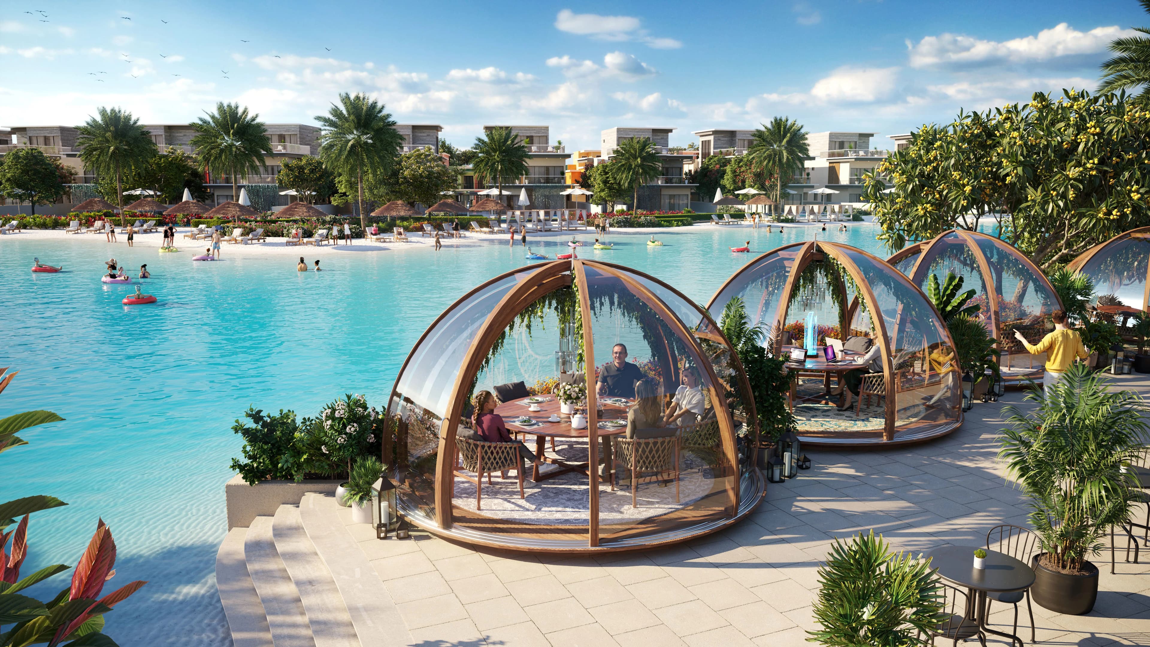 Lagoons Portofino - Property View | DAMAC Properties