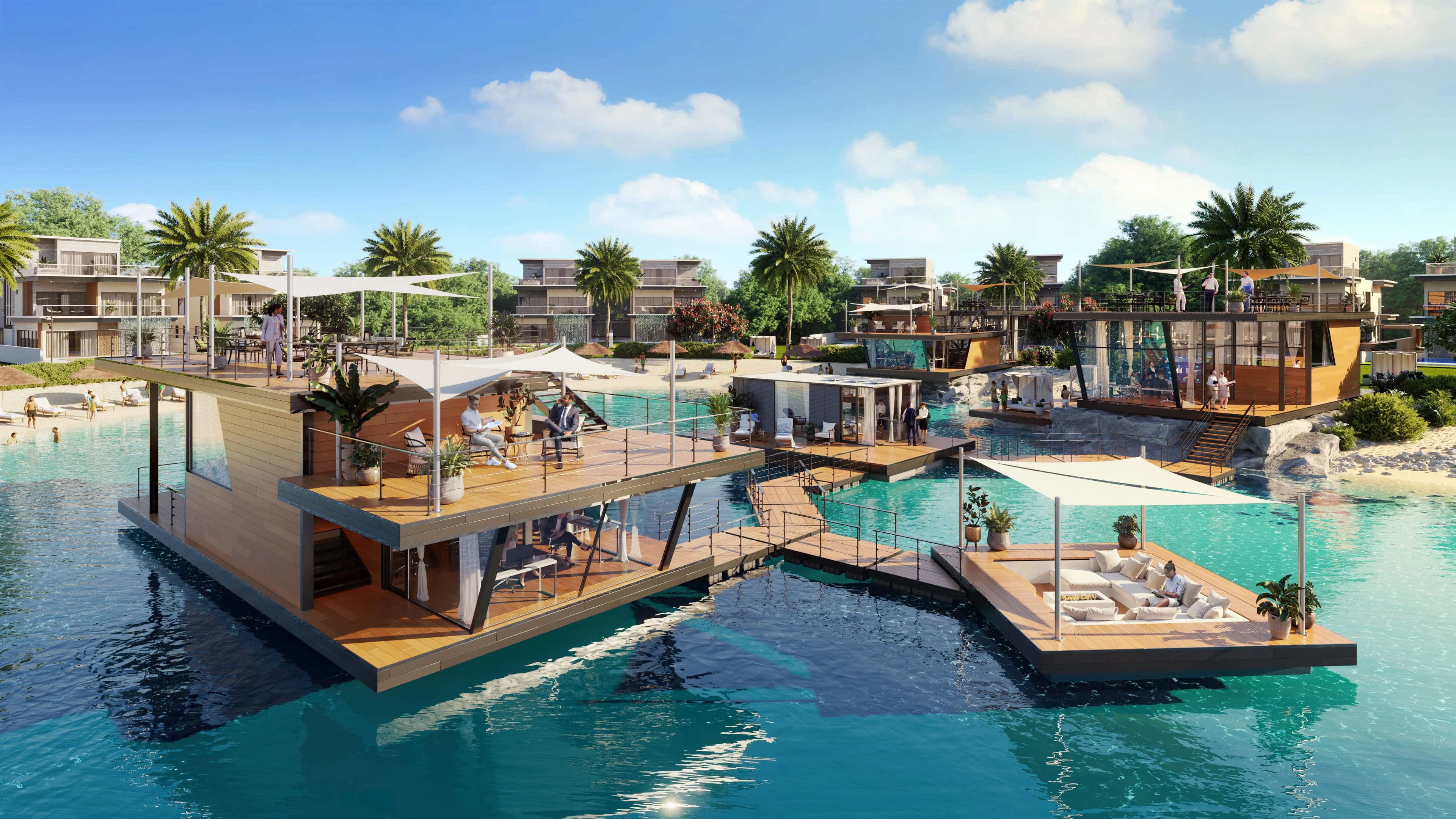Lagoons Portofino - Property View | DAMAC Properties
