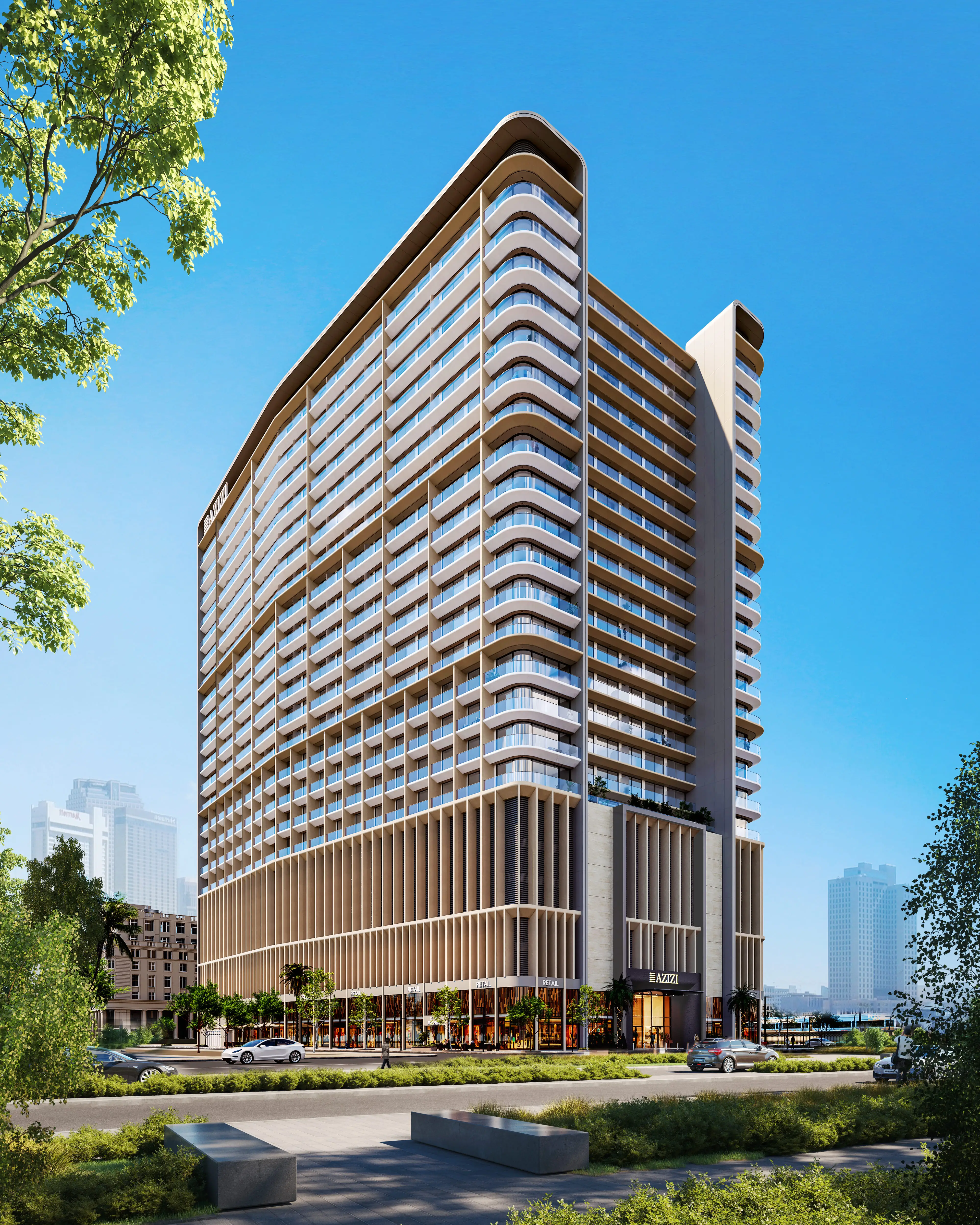 Azizi Arian - Exterior Facade | Azizi Developments