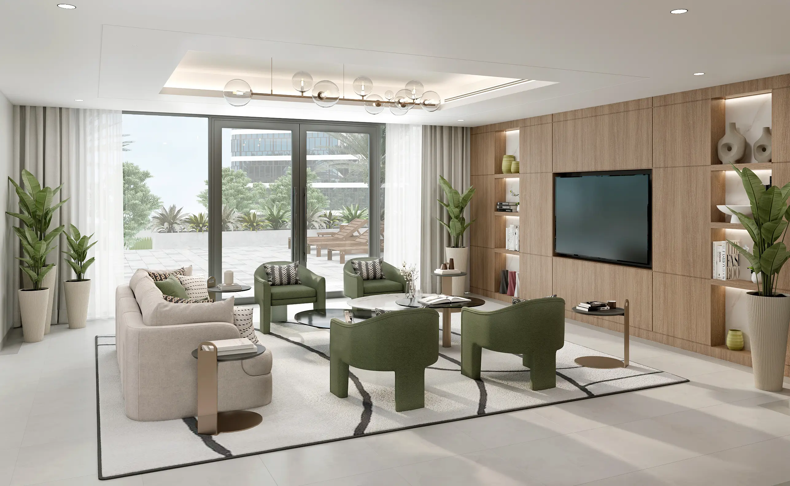 Azizi Arian - Living Room Interior | Azizi Developments