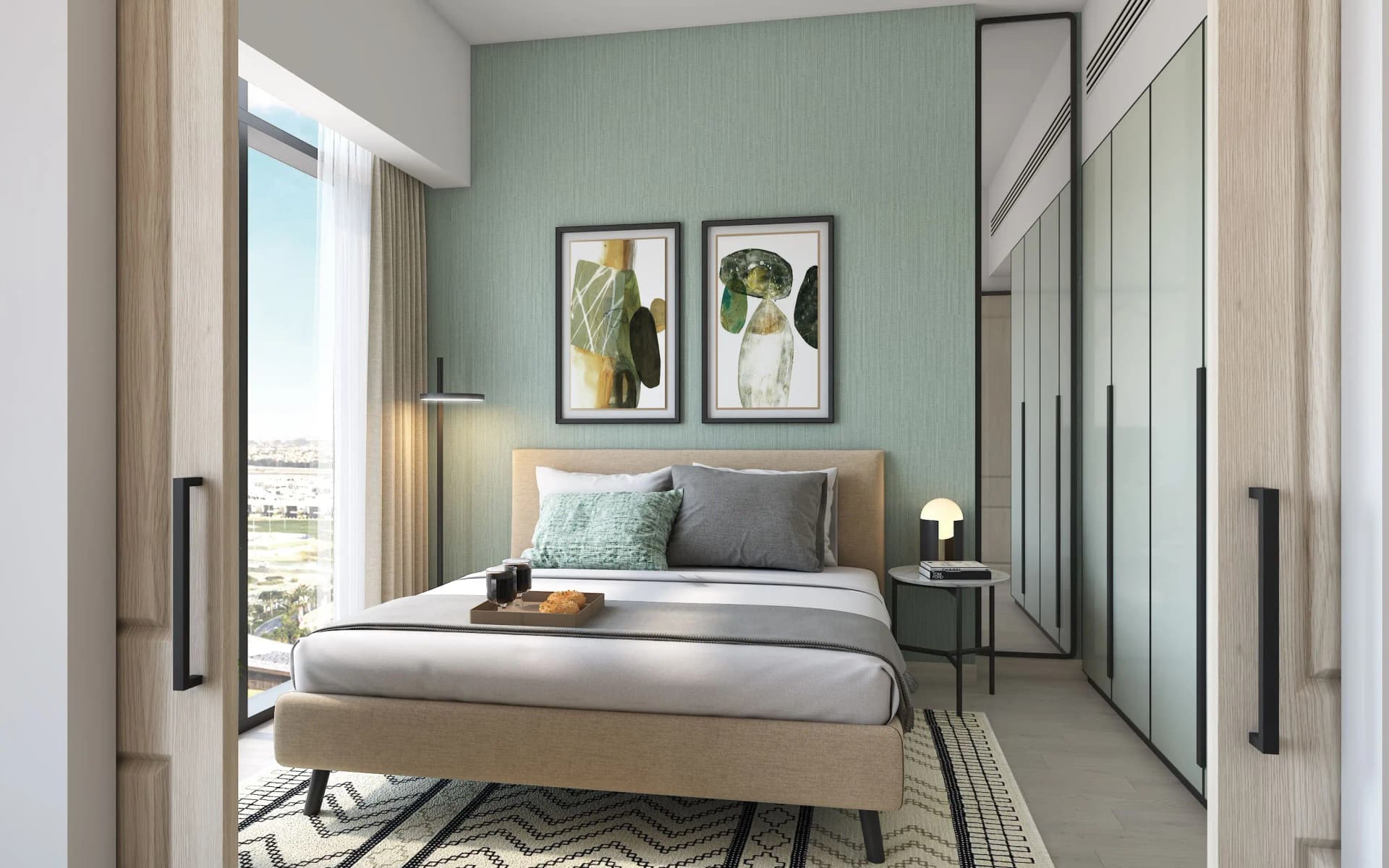 Golf Gate - Bedroom Interior | DAMAC Properties