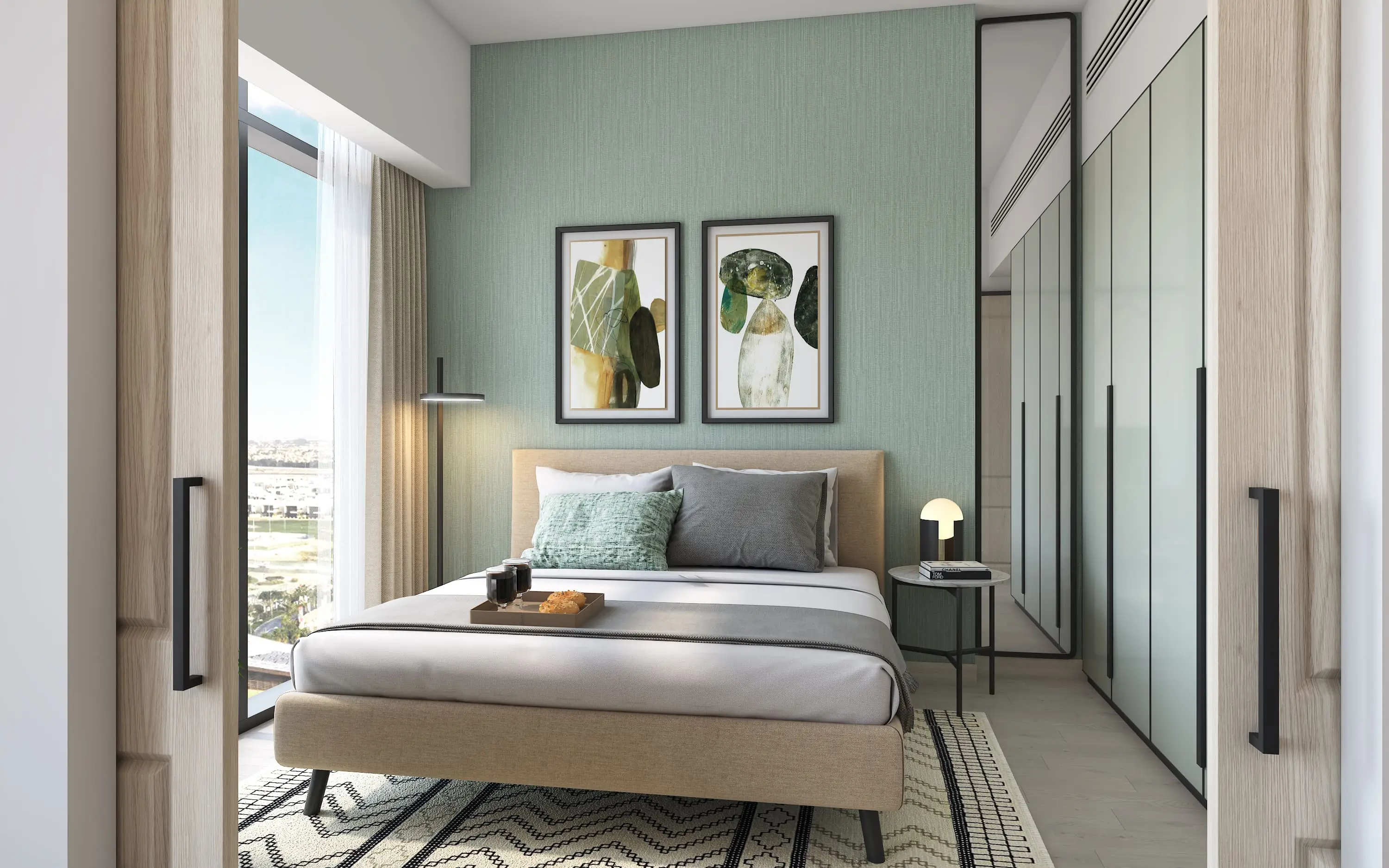 Golf Gate - Bedroom Interior | DAMAC Properties