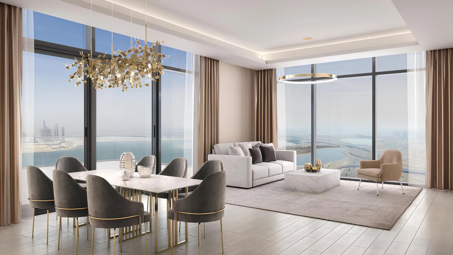 Creek Views 2 - Kitchen Interior | Azizi Developments