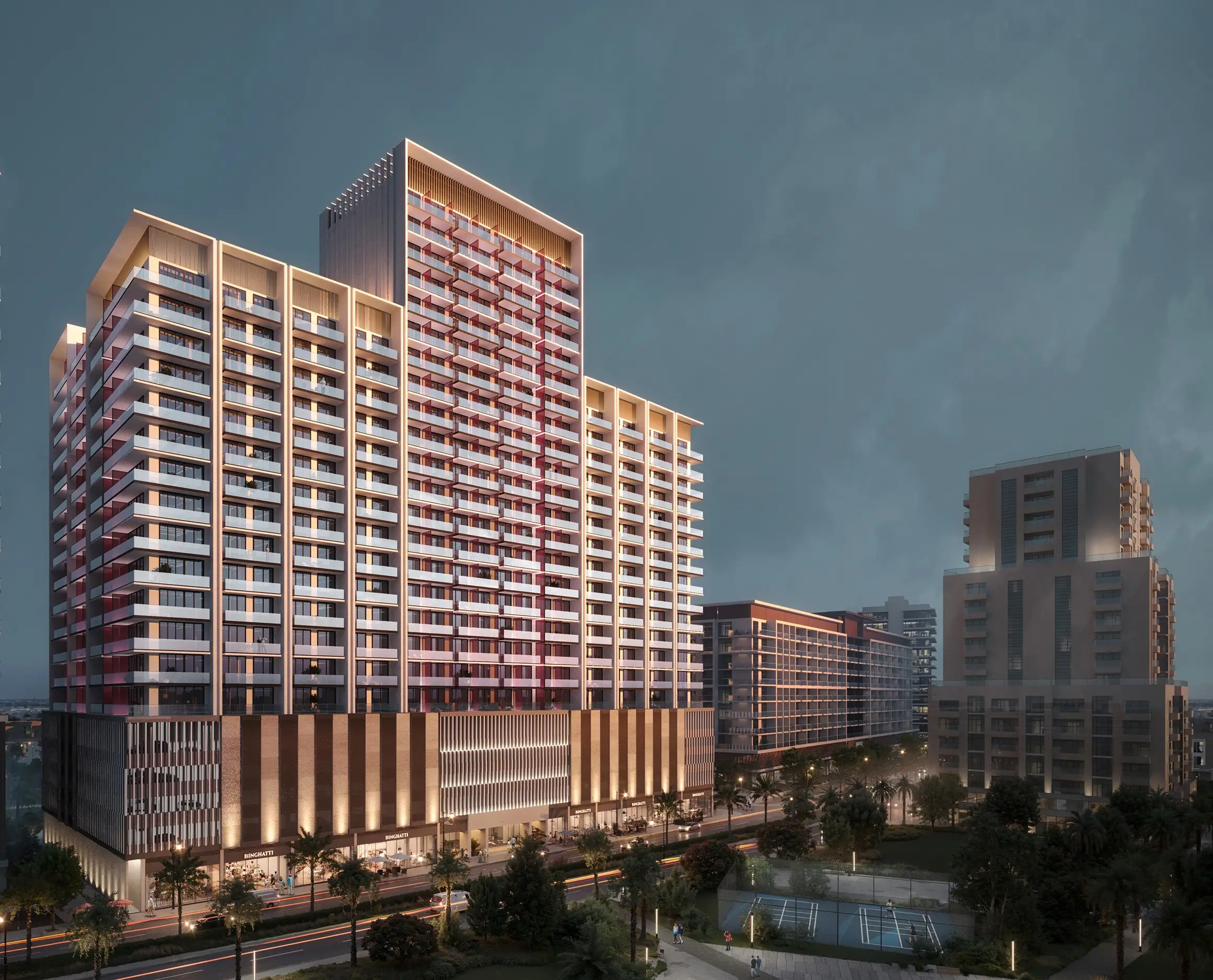 Binghatti Ruby - Exterior Facade | Binghatti Developers