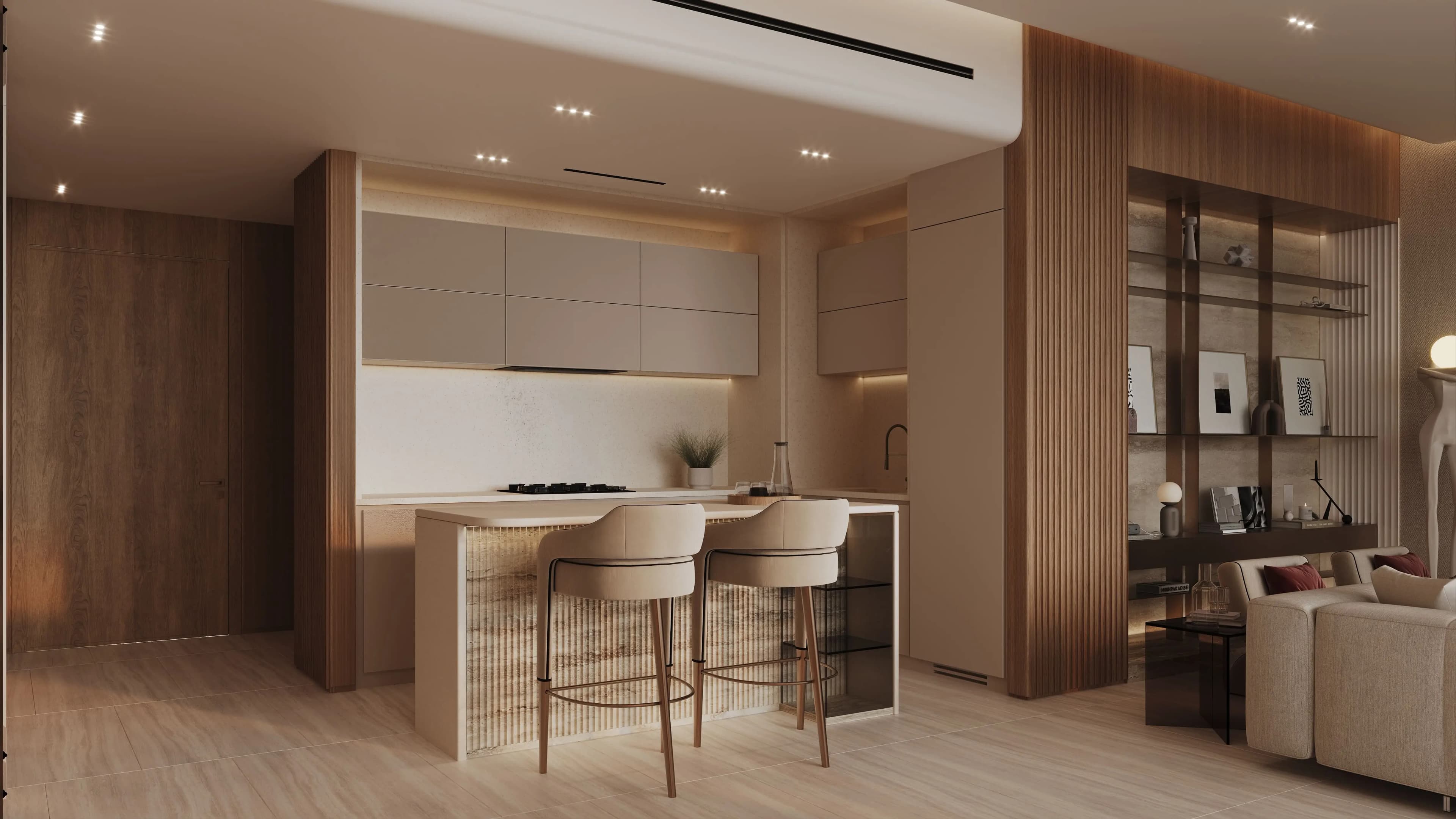 Binghatti Ruby - Kitchen Interior | Binghatti Developers
